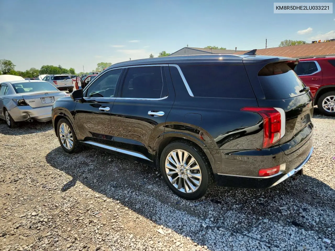 2020 Hyundai Palisade Limited VIN: KM8R5DHE2LU033221 Lot: 50195806