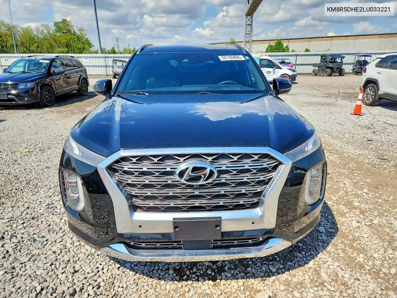 2020 Hyundai Palisade Limited VIN: KM8R5DHE2LU033221 Lot: 50195806