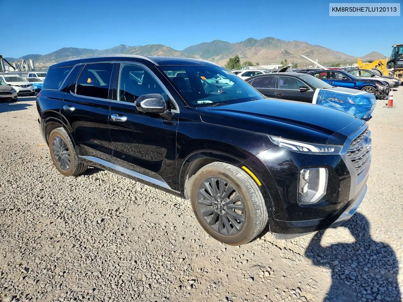2020 Hyundai Palisade Limited VIN: KM8R5DHE7LU120113 Lot: 56656236