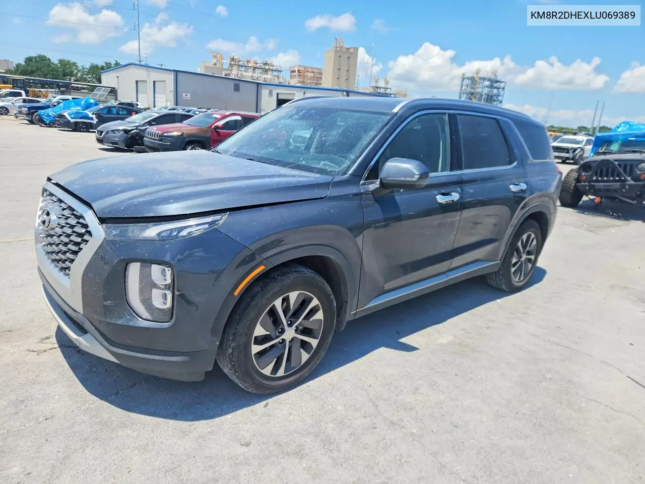 2020 Hyundai Palisade Sel VIN: KM8R2DHEXLU069389 Lot: 56810156