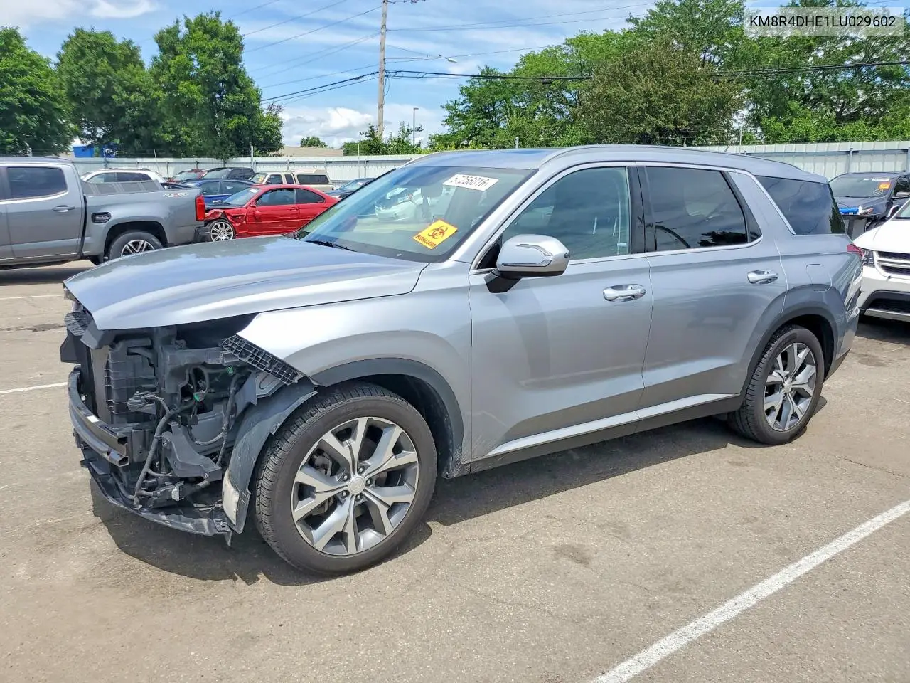 2020 Hyundai Palisade Sel VIN: KM8R4DHE1LU029602 Lot: 57256016
