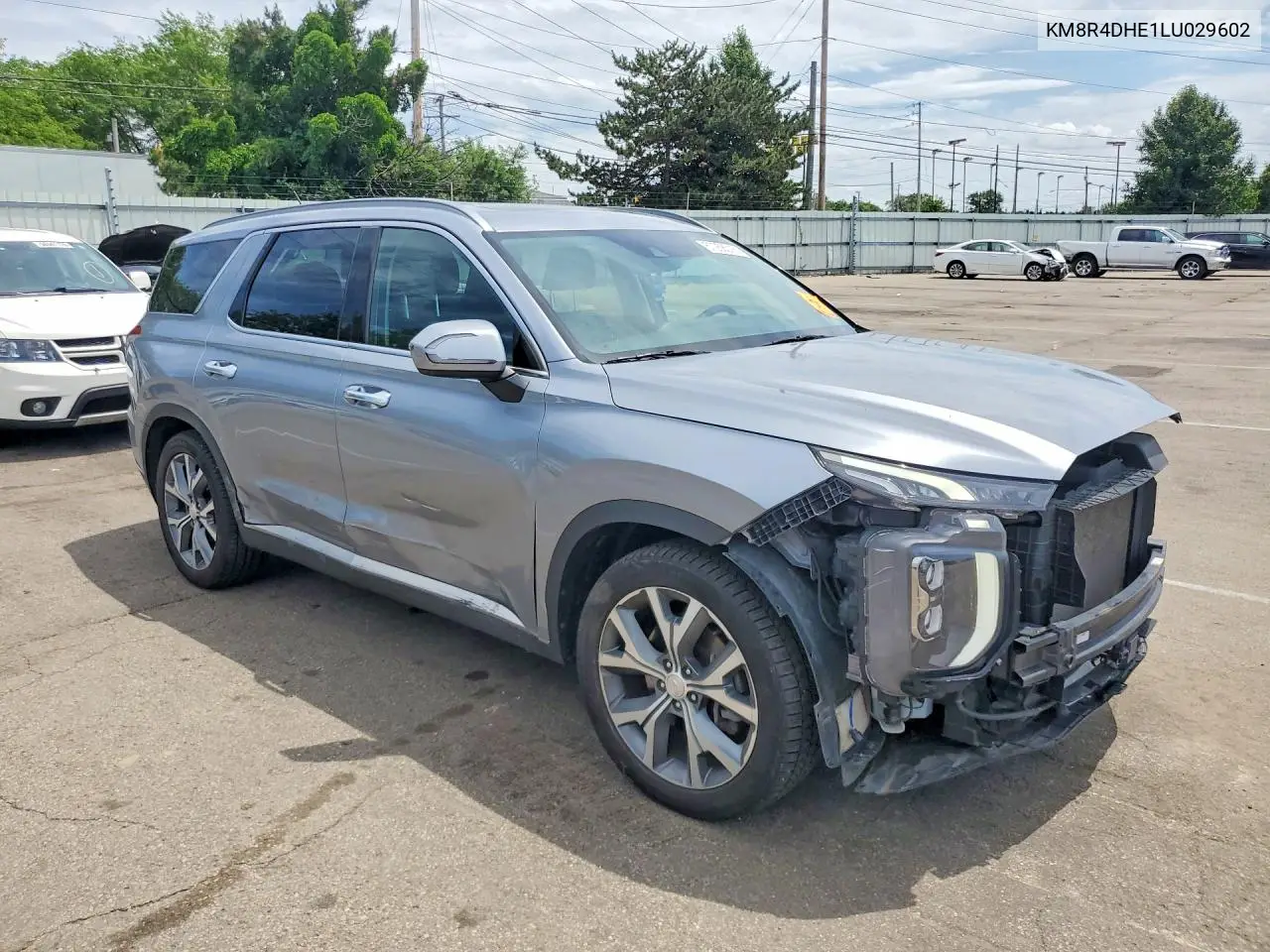 2020 Hyundai Palisade Sel VIN: KM8R4DHE1LU029602 Lot: 57256016