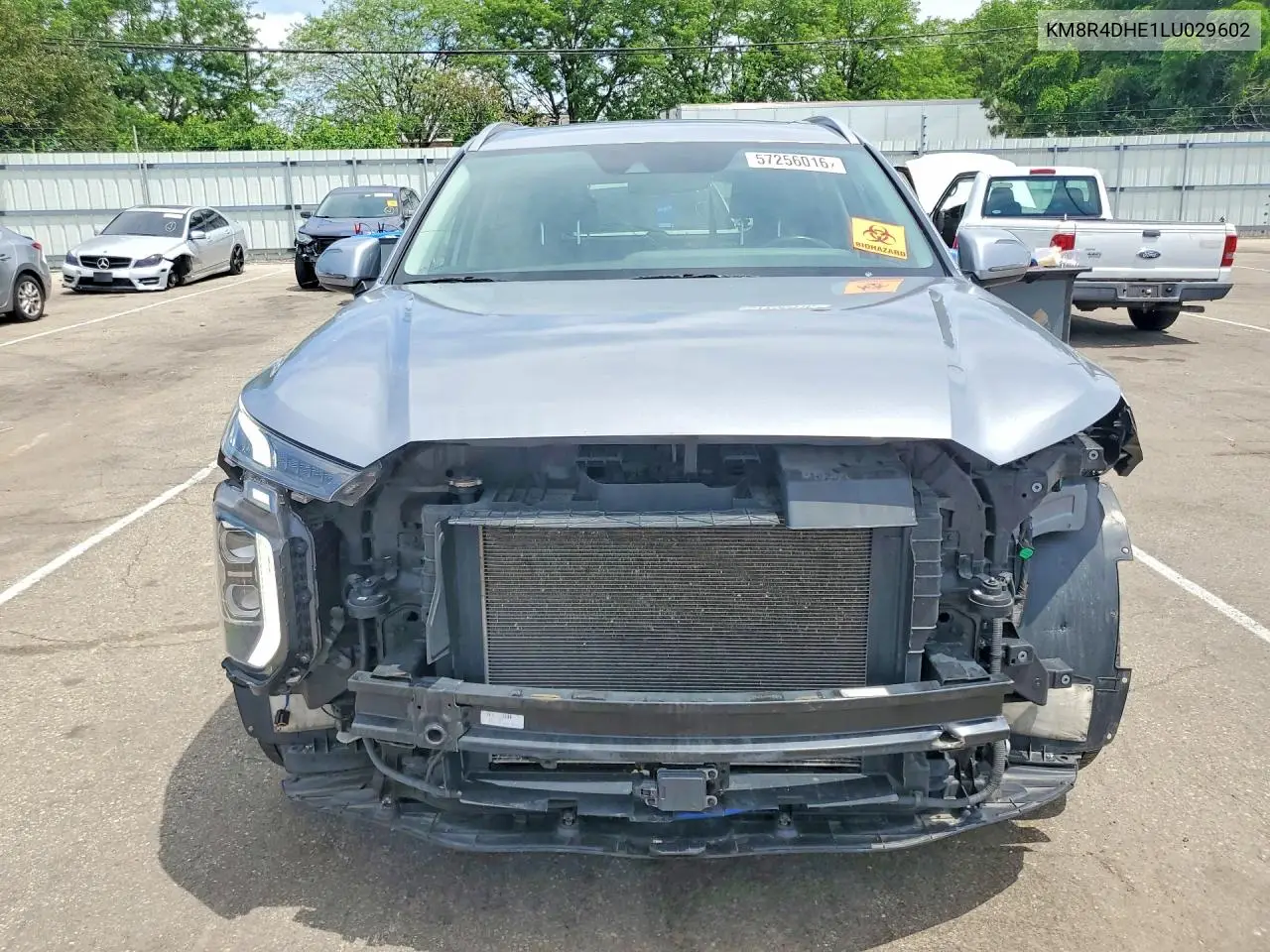 2020 Hyundai Palisade Sel VIN: KM8R4DHE1LU029602 Lot: 57256016