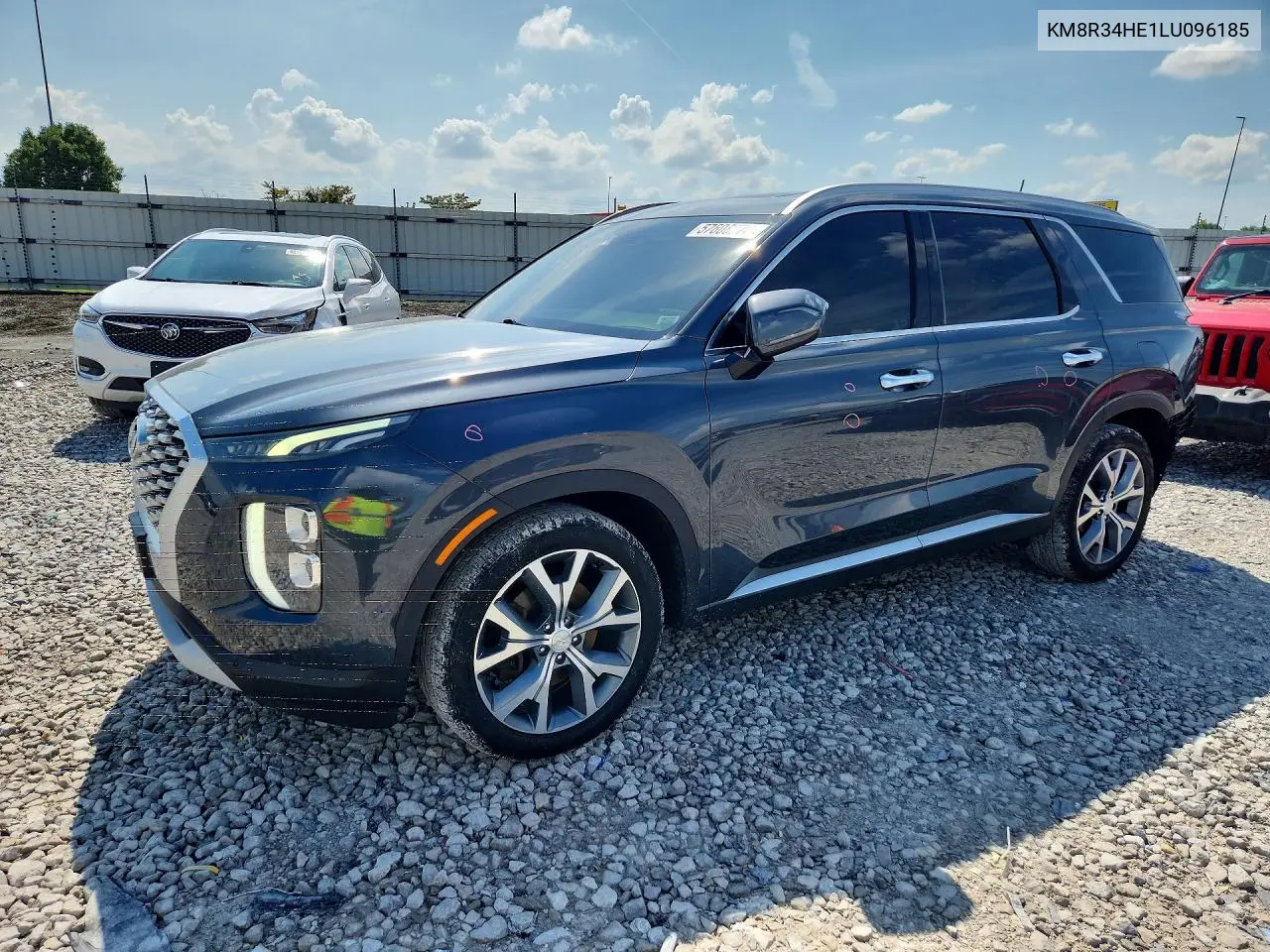 2020 Hyundai Palisade Sel VIN: KM8R34HE1LU096185 Lot: 57608376