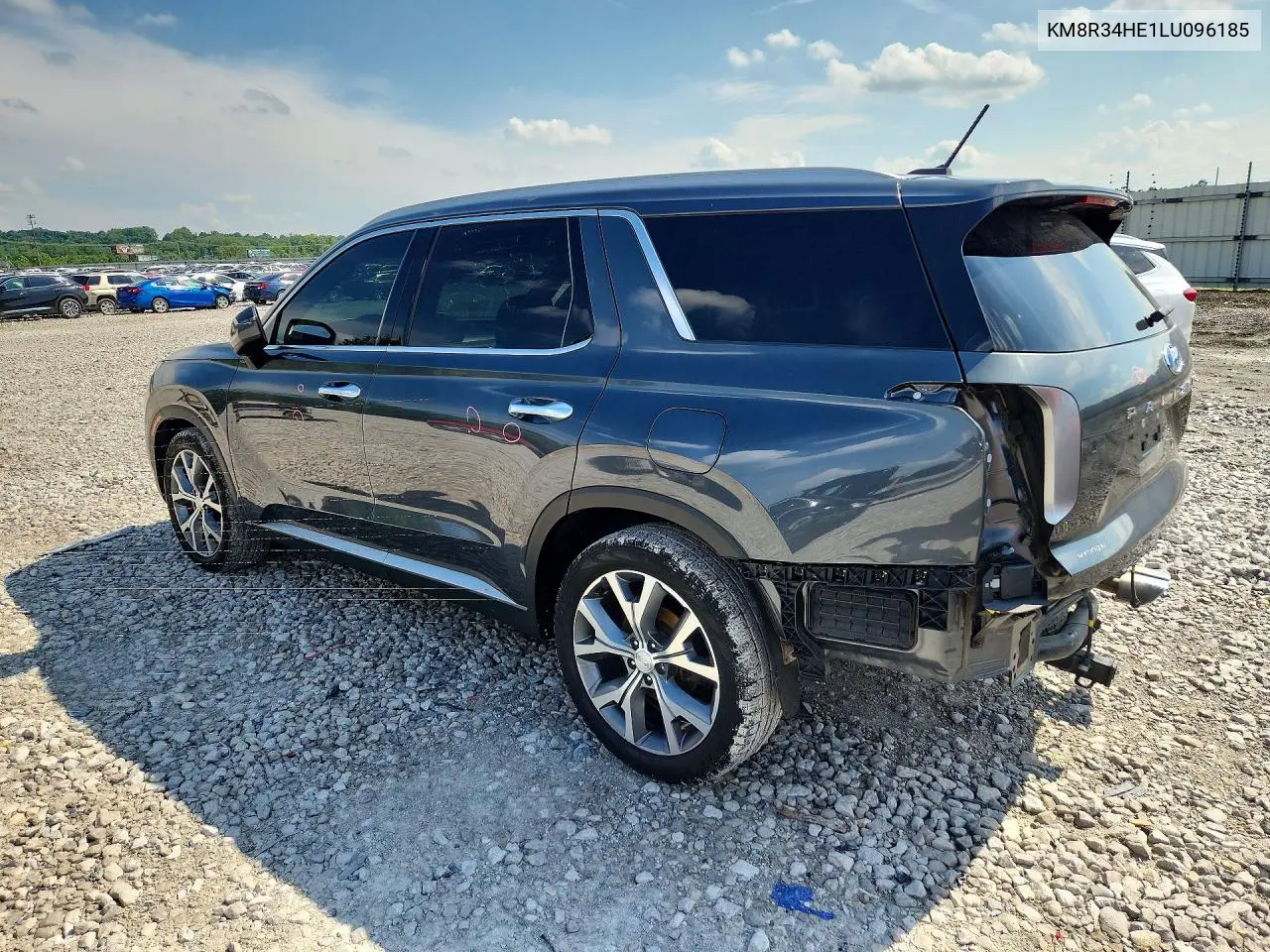 2020 Hyundai Palisade Sel VIN: KM8R34HE1LU096185 Lot: 57608376