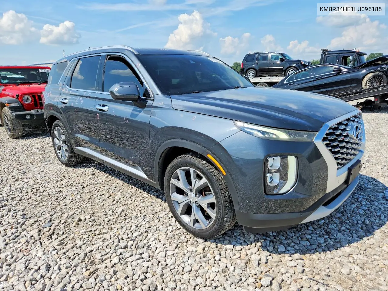 2020 Hyundai Palisade Sel VIN: KM8R34HE1LU096185 Lot: 57608376