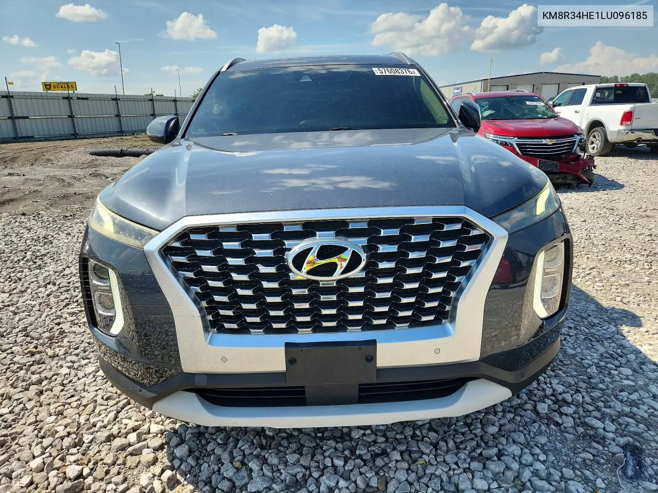 2020 Hyundai Palisade Sel VIN: KM8R34HE1LU096185 Lot: 57608376