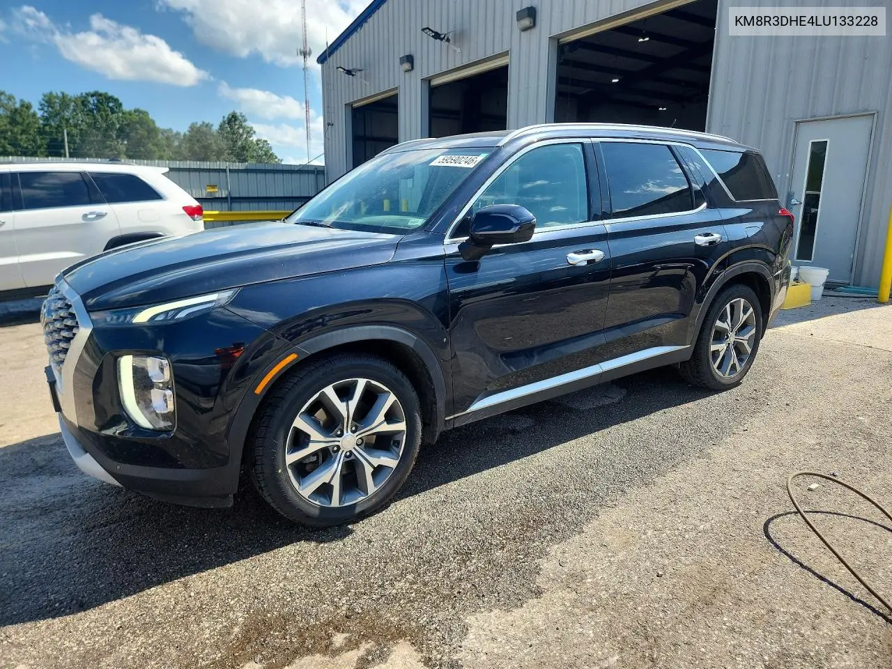 2020 Hyundai Palisade Sel VIN: KM8R3DHE4LU133228 Lot: 59590246