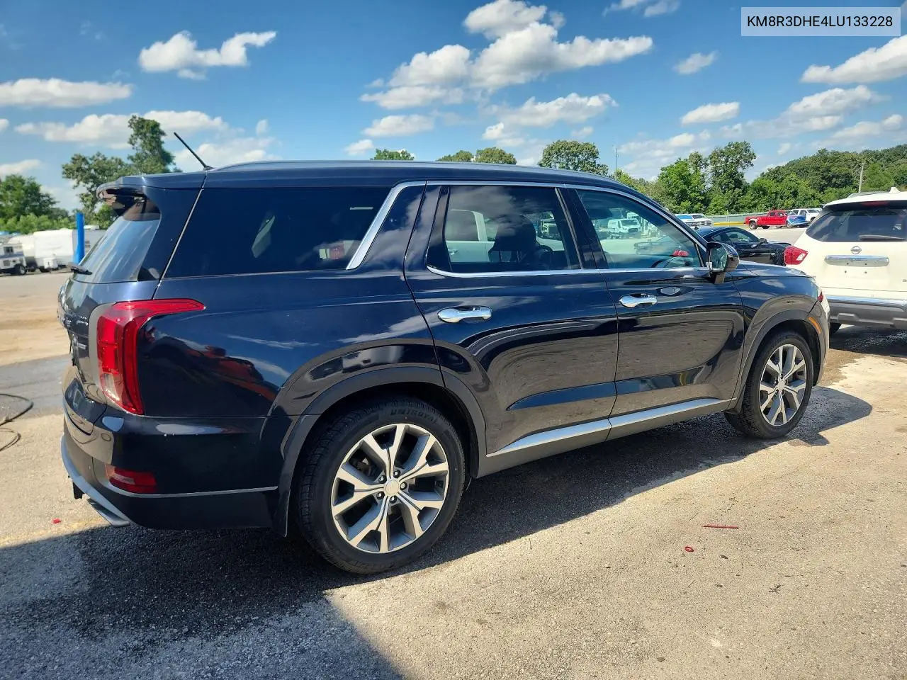 2020 Hyundai Palisade Sel VIN: KM8R3DHE4LU133228 Lot: 59590246