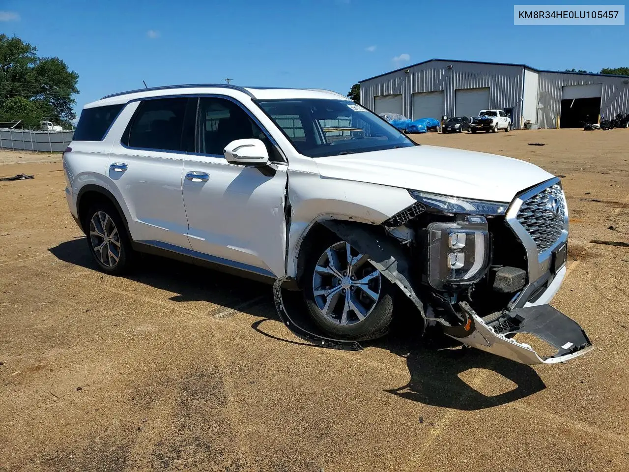 2020 Hyundai Palisade Sel VIN: KM8R34HE0LU105457 Lot: 59613706