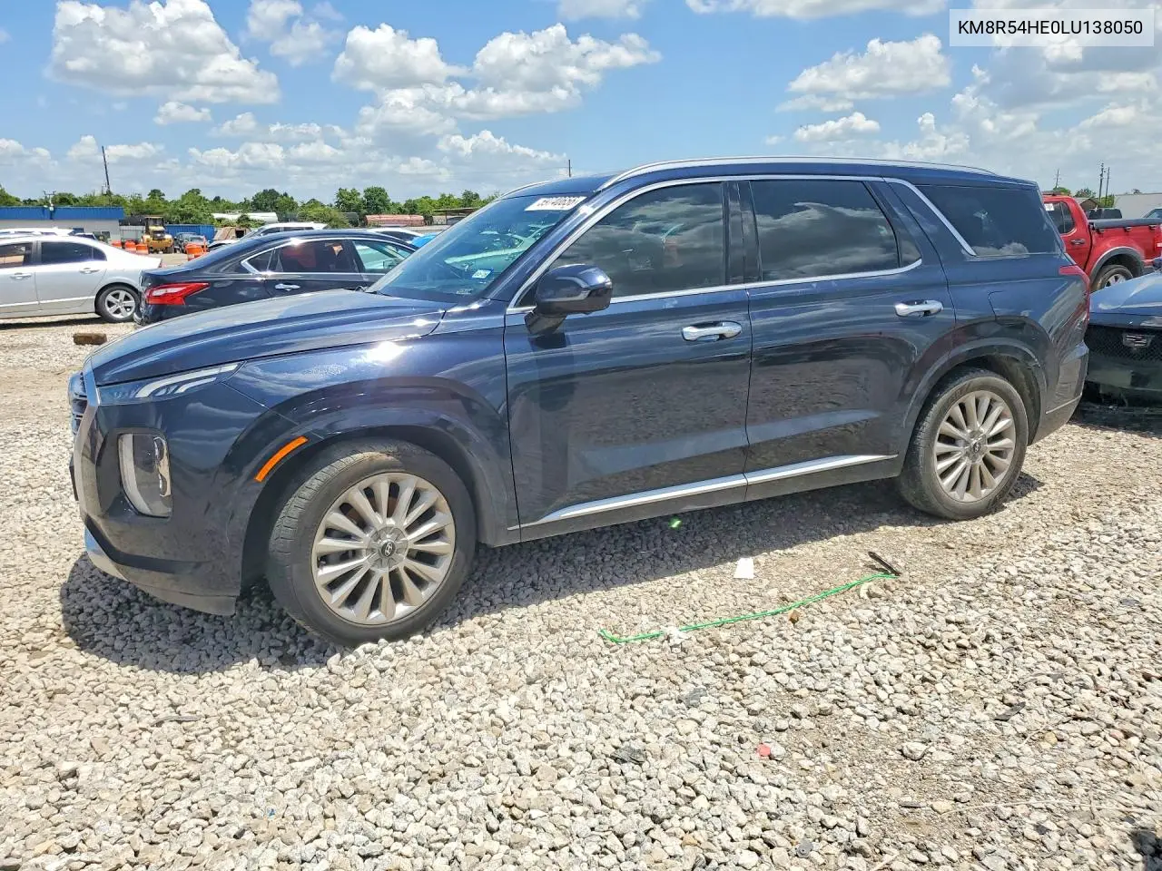 2020 Hyundai Palisade Limited VIN: KM8R54HE0LU138050 Lot: 59740656
