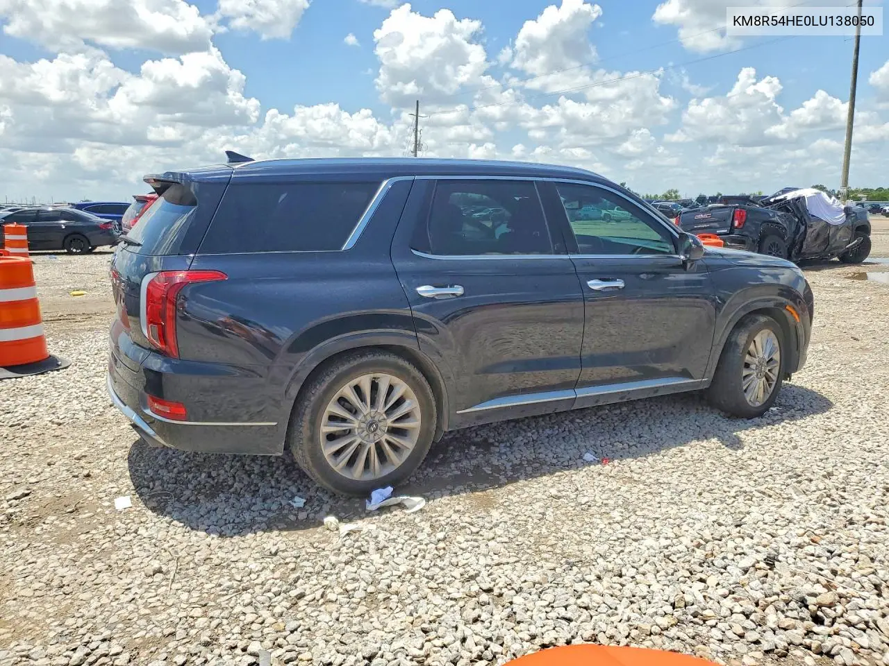 2020 Hyundai Palisade Limited VIN: KM8R54HE0LU138050 Lot: 59740656