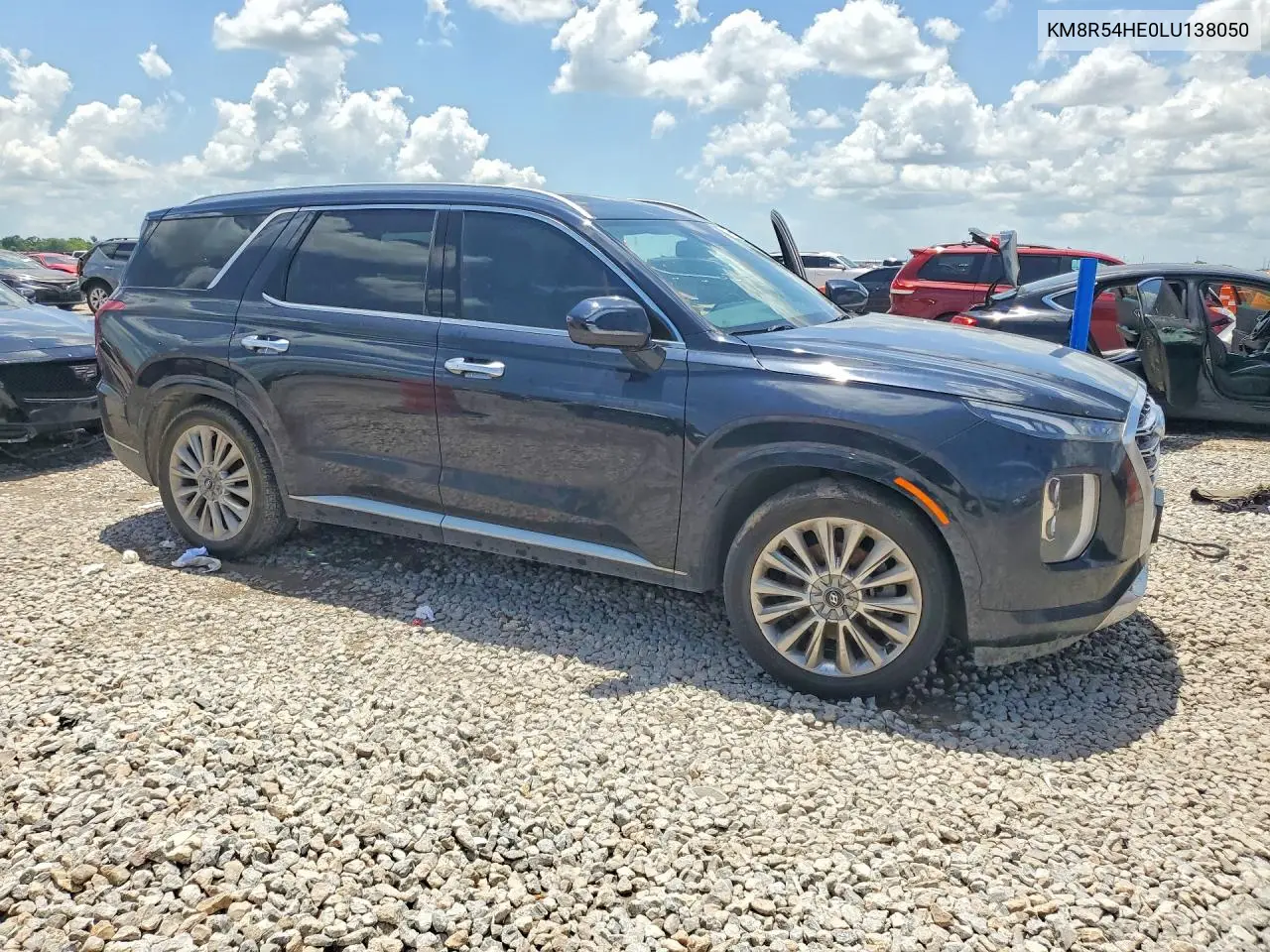 2020 Hyundai Palisade Limited VIN: KM8R54HE0LU138050 Lot: 59740656