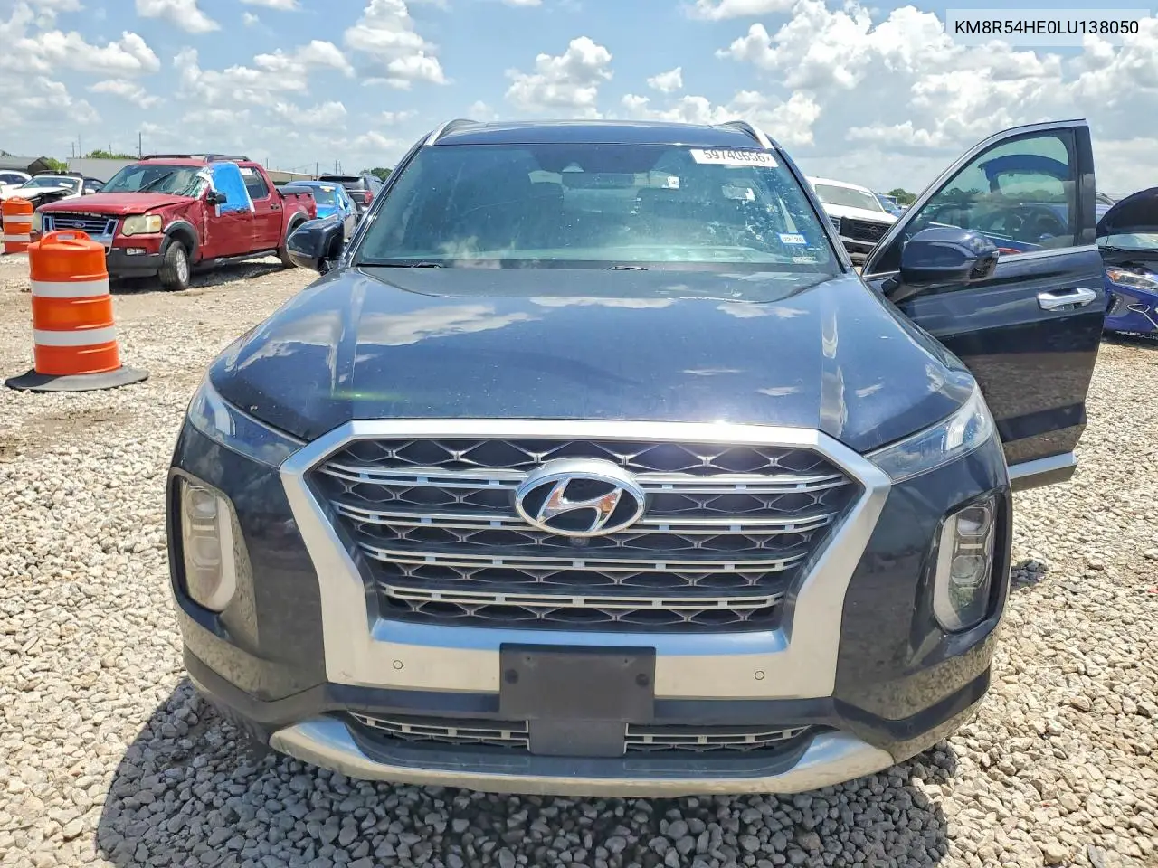 2020 Hyundai Palisade Limited VIN: KM8R54HE0LU138050 Lot: 59740656