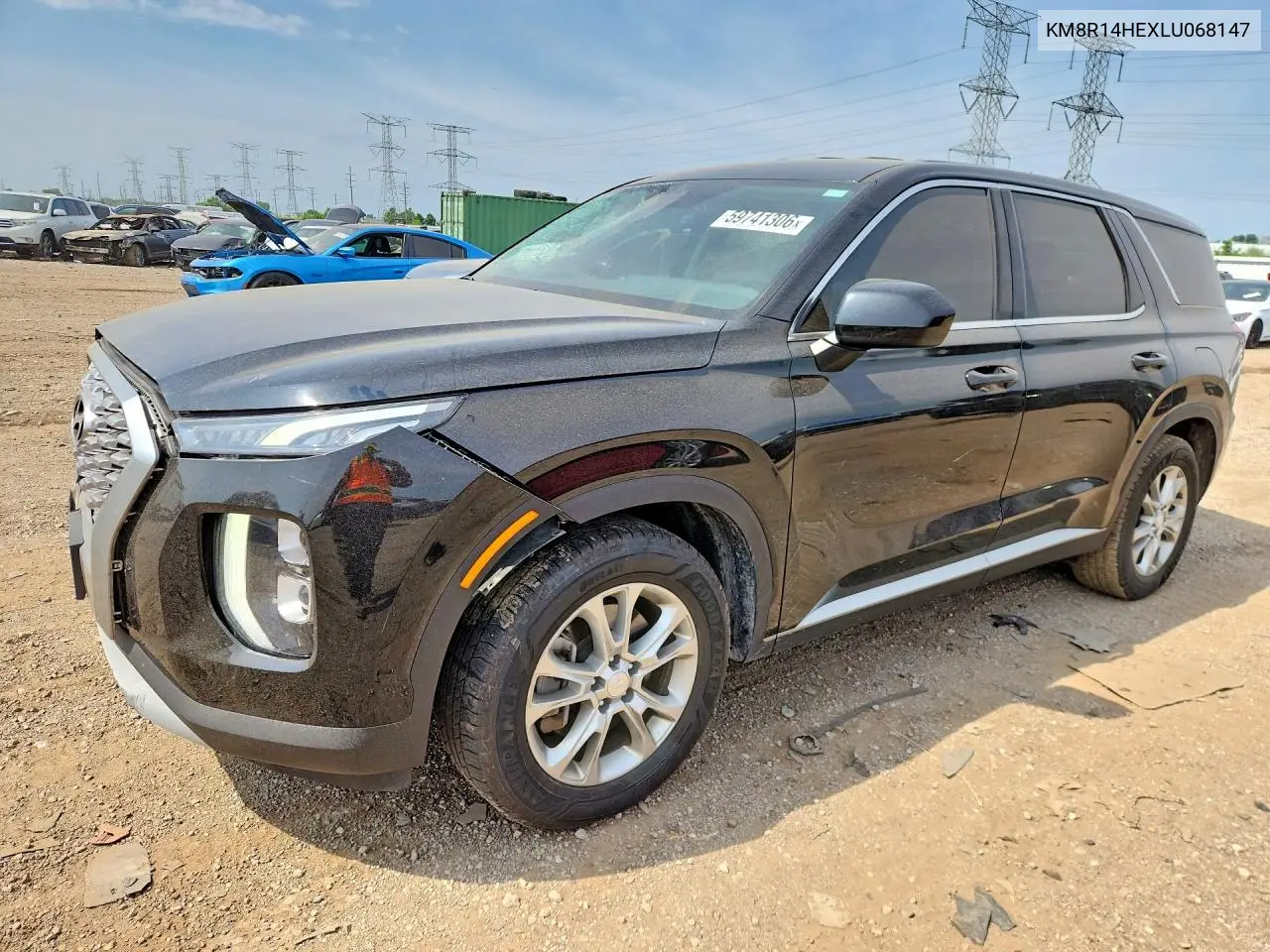 2020 Hyundai Palisade Se VIN: KM8R14HEXLU068147 Lot: 59741306