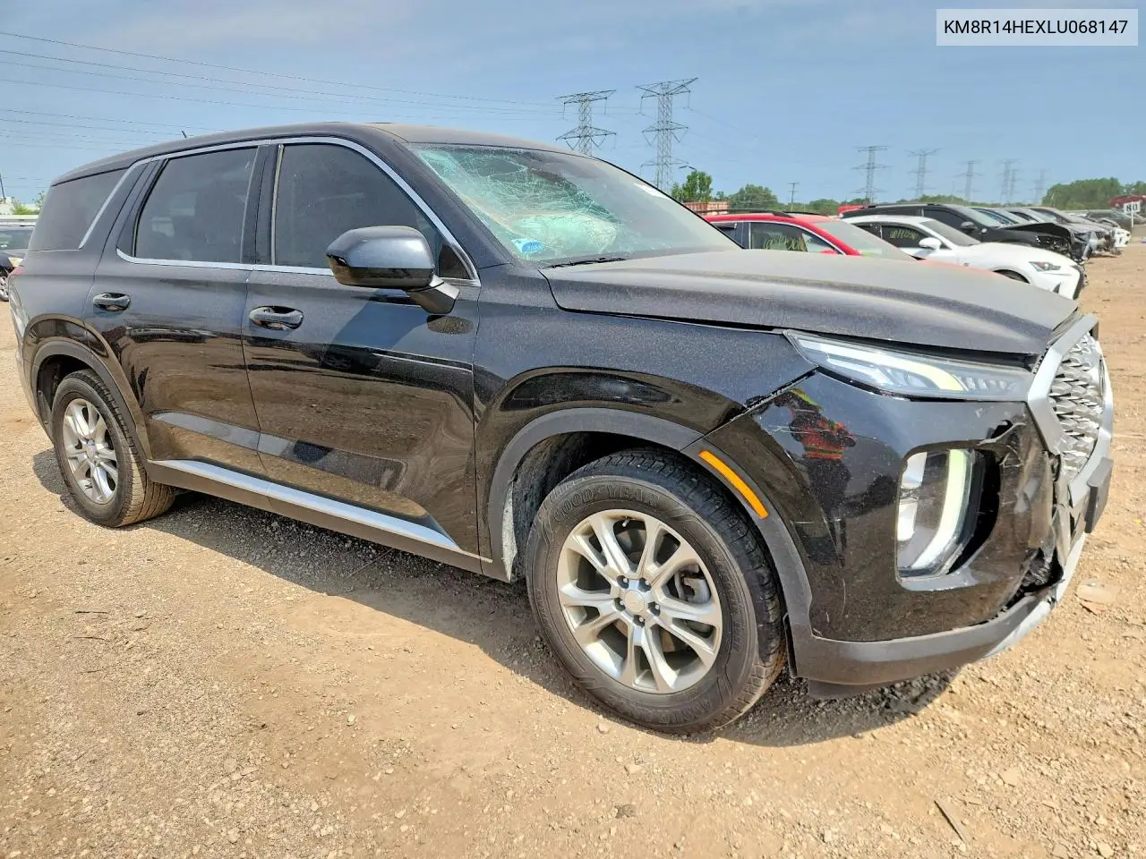 2020 Hyundai Palisade Se VIN: KM8R14HEXLU068147 Lot: 59741306