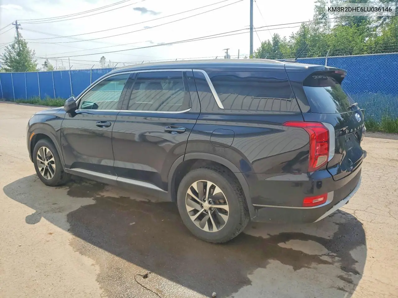 2020 Hyundai Palisade VIN: KM8R2DHE6LU036146 Lot: 59959536