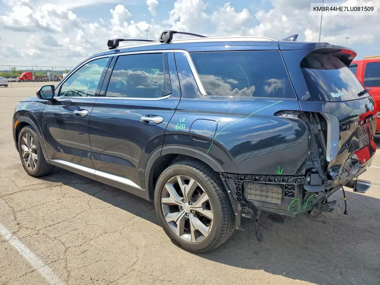 2020 Hyundai Palisade Sel VIN: KM8R44HE7LU081509 Lot: 59962476