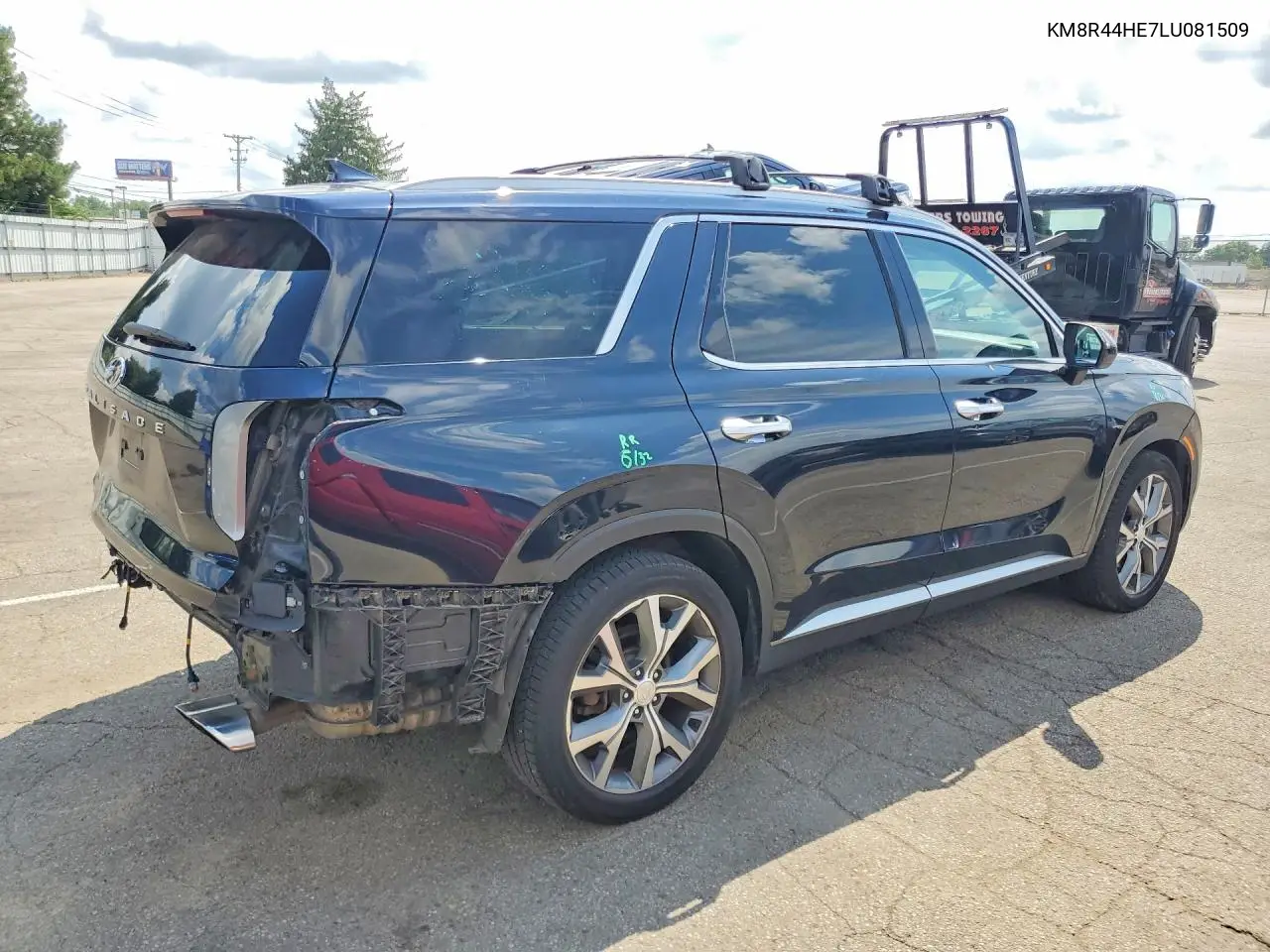 2020 Hyundai Palisade Sel VIN: KM8R44HE7LU081509 Lot: 59962476