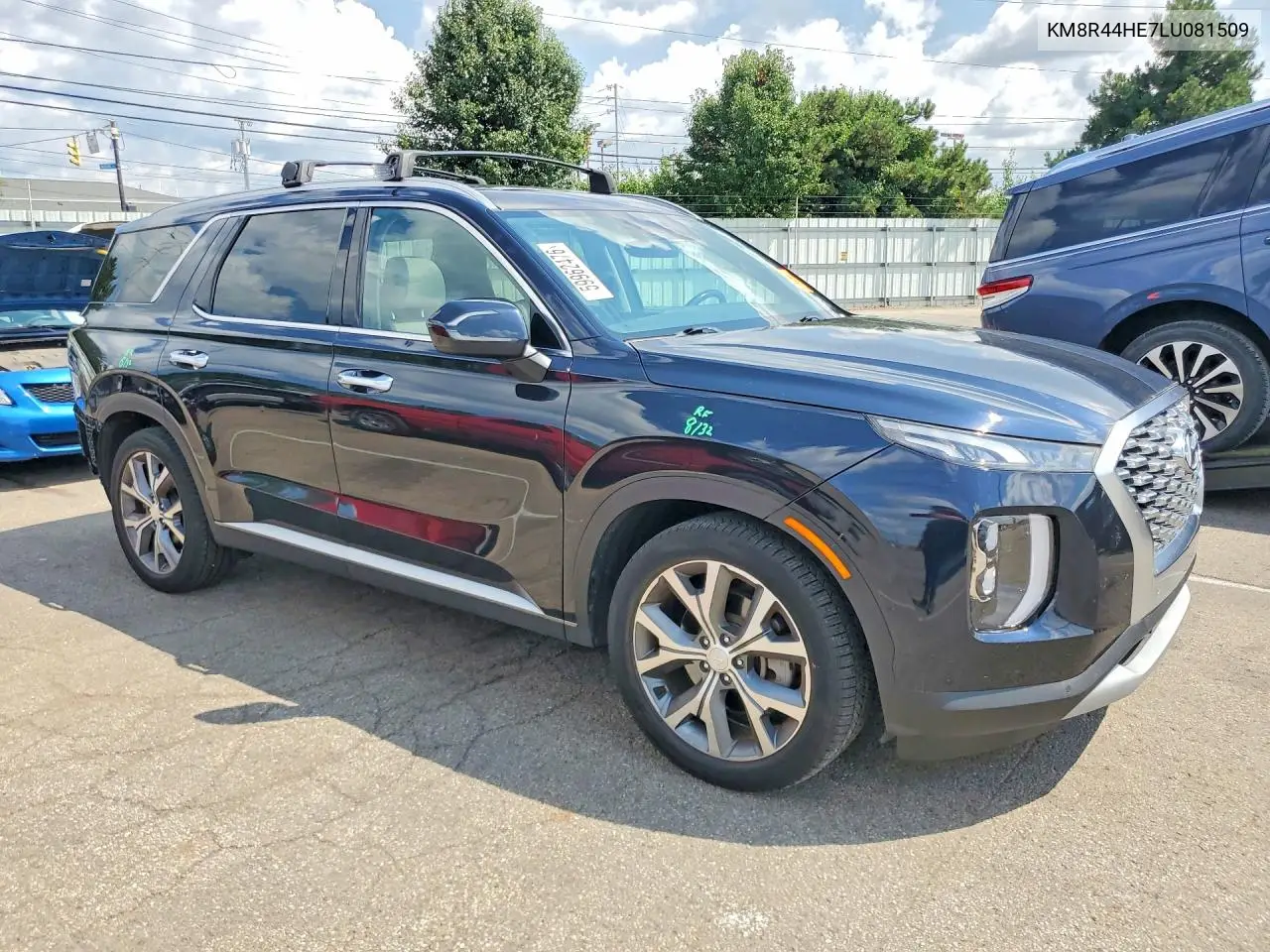 2020 Hyundai Palisade Sel VIN: KM8R44HE7LU081509 Lot: 59962476