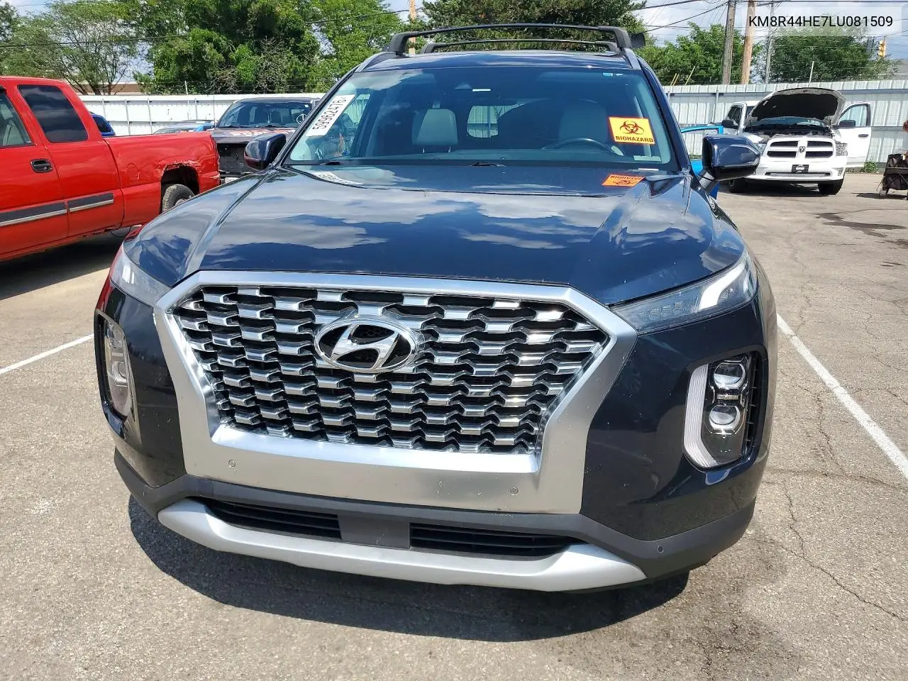 2020 Hyundai Palisade Sel VIN: KM8R44HE7LU081509 Lot: 59962476