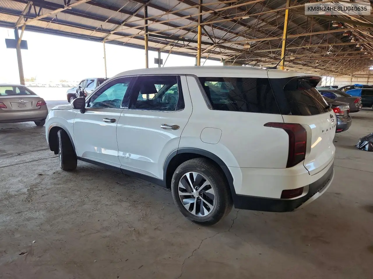 2020 Hyundai Palisade Sel VIN: KM8R24HE8LU040635 Lot: 60059526