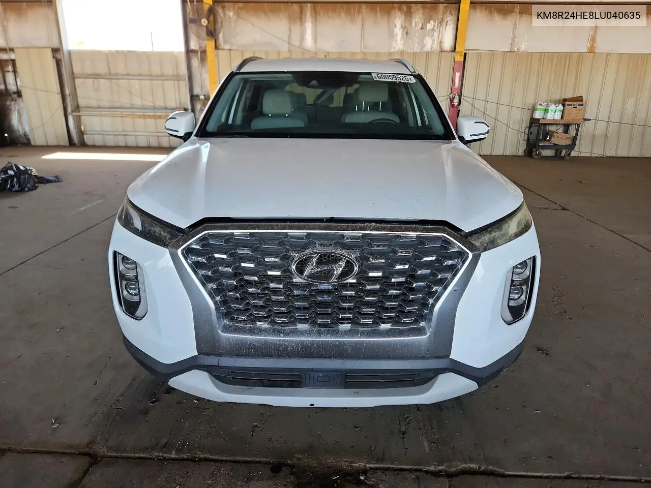 2020 Hyundai Palisade Sel VIN: KM8R24HE8LU040635 Lot: 60059526