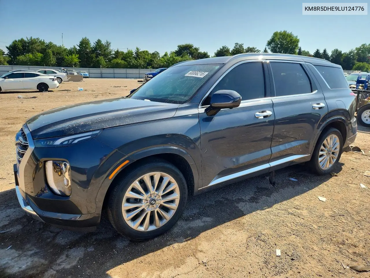 2020 Hyundai Palisade Limited VIN: KM8R5DHE9LU124776 Lot: 60066216