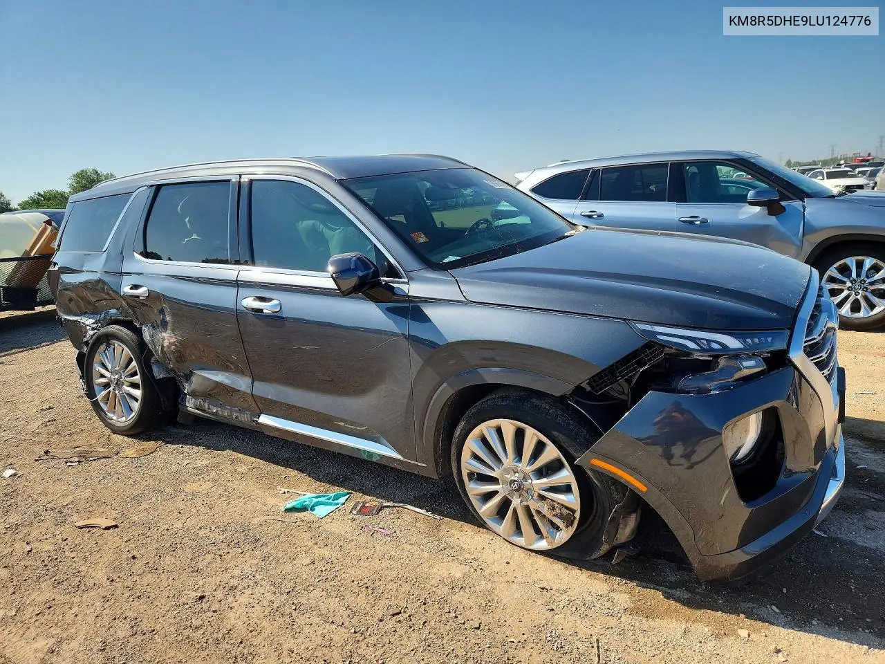 2020 Hyundai Palisade Limited VIN: KM8R5DHE9LU124776 Lot: 60066216