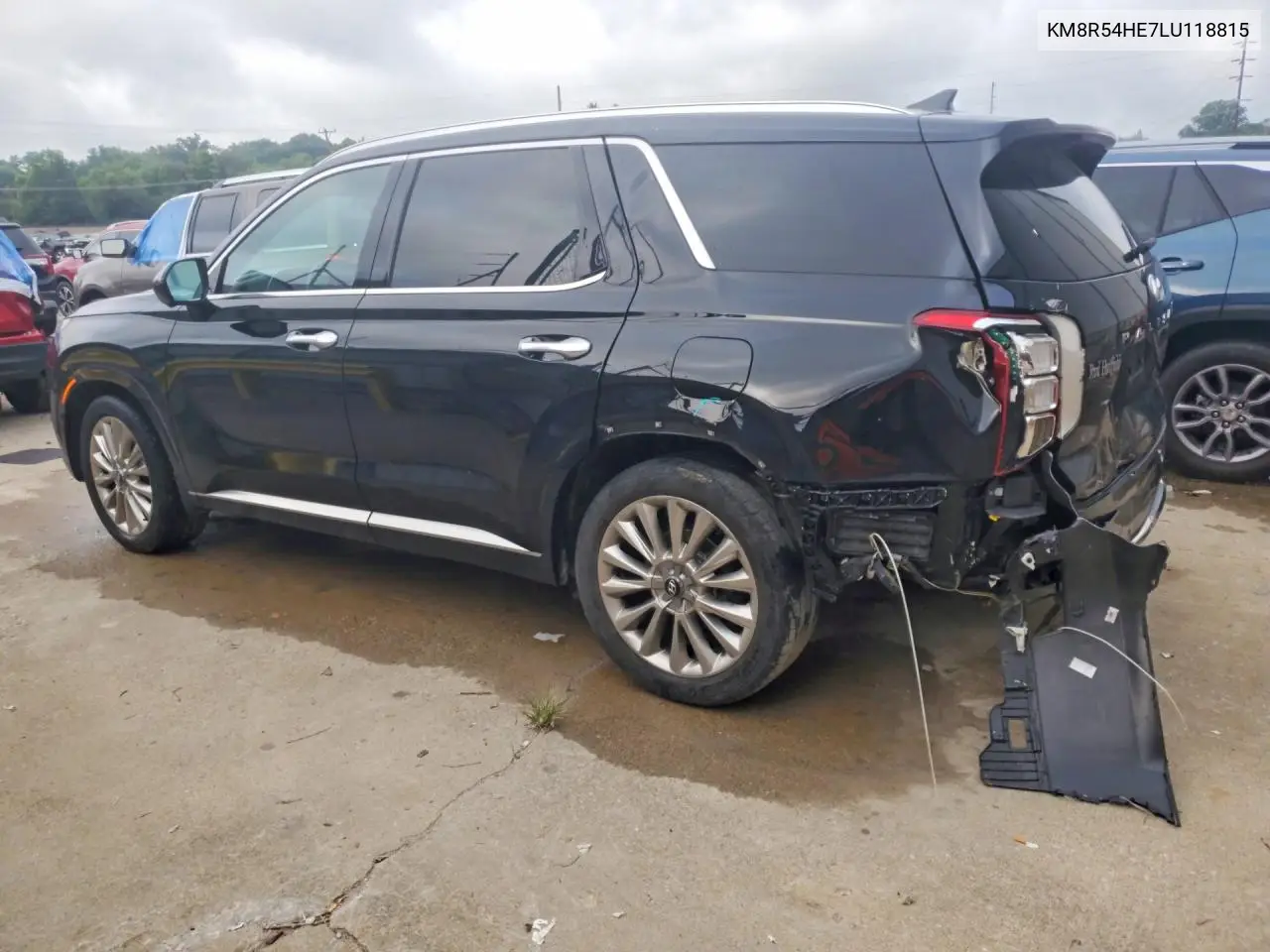 2020 Hyundai Palisade Limited VIN: KM8R54HE7LU118815 Lot: 60081266