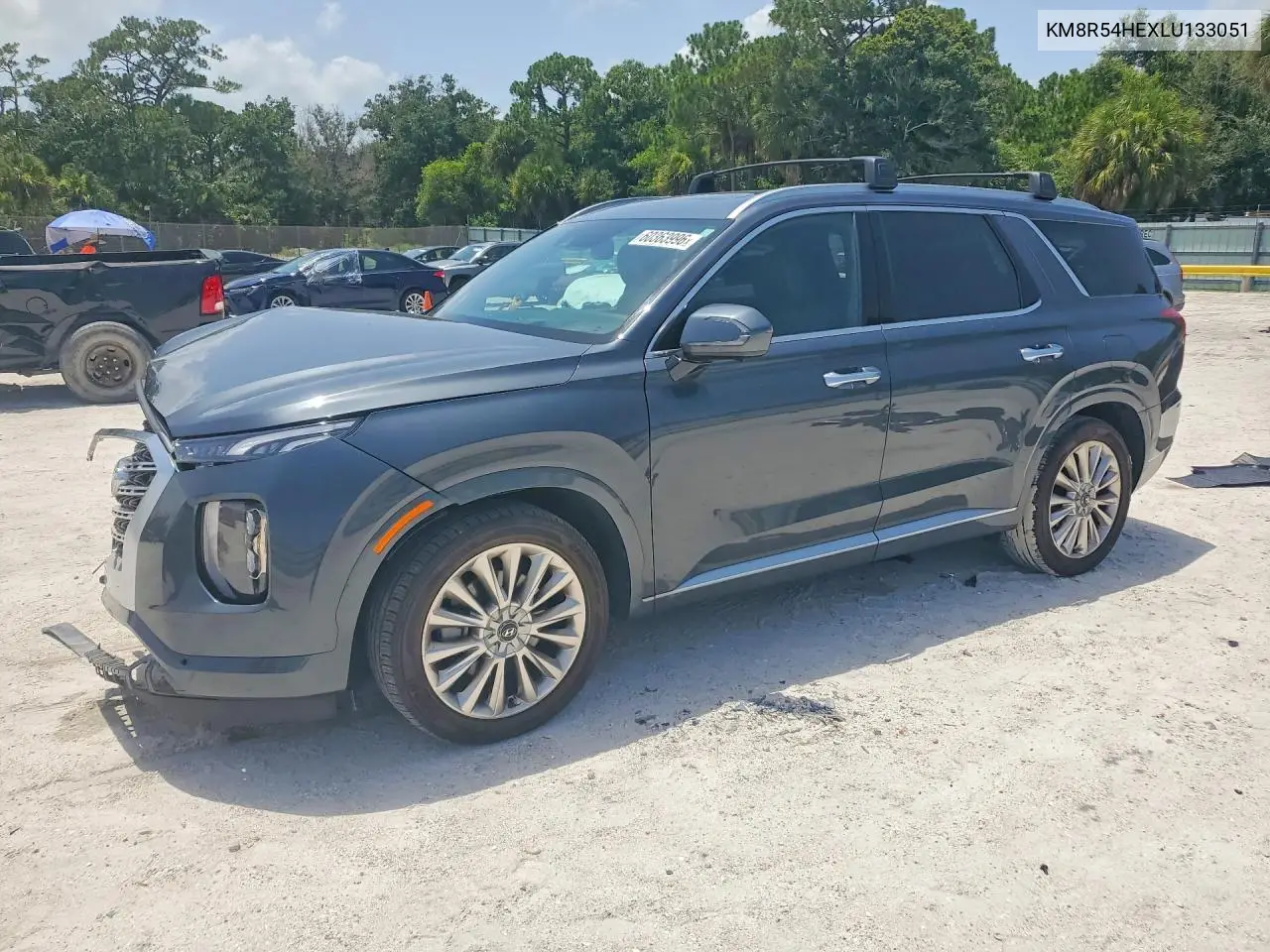 2020 Hyundai Palisade Limited VIN: KM8R54HEXLU133051 Lot: 60363996