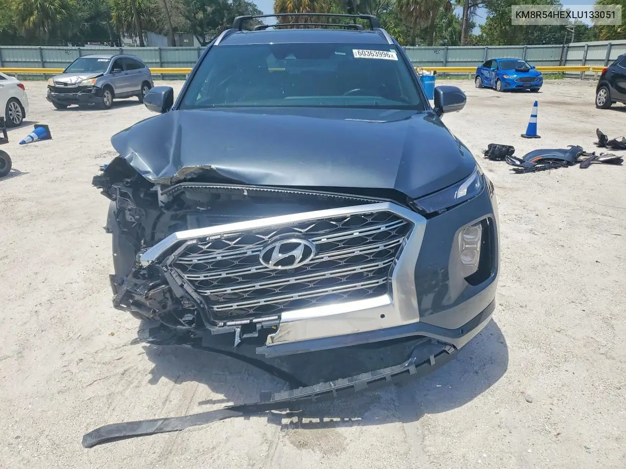 2020 Hyundai Palisade Limited VIN: KM8R54HEXLU133051 Lot: 60363996