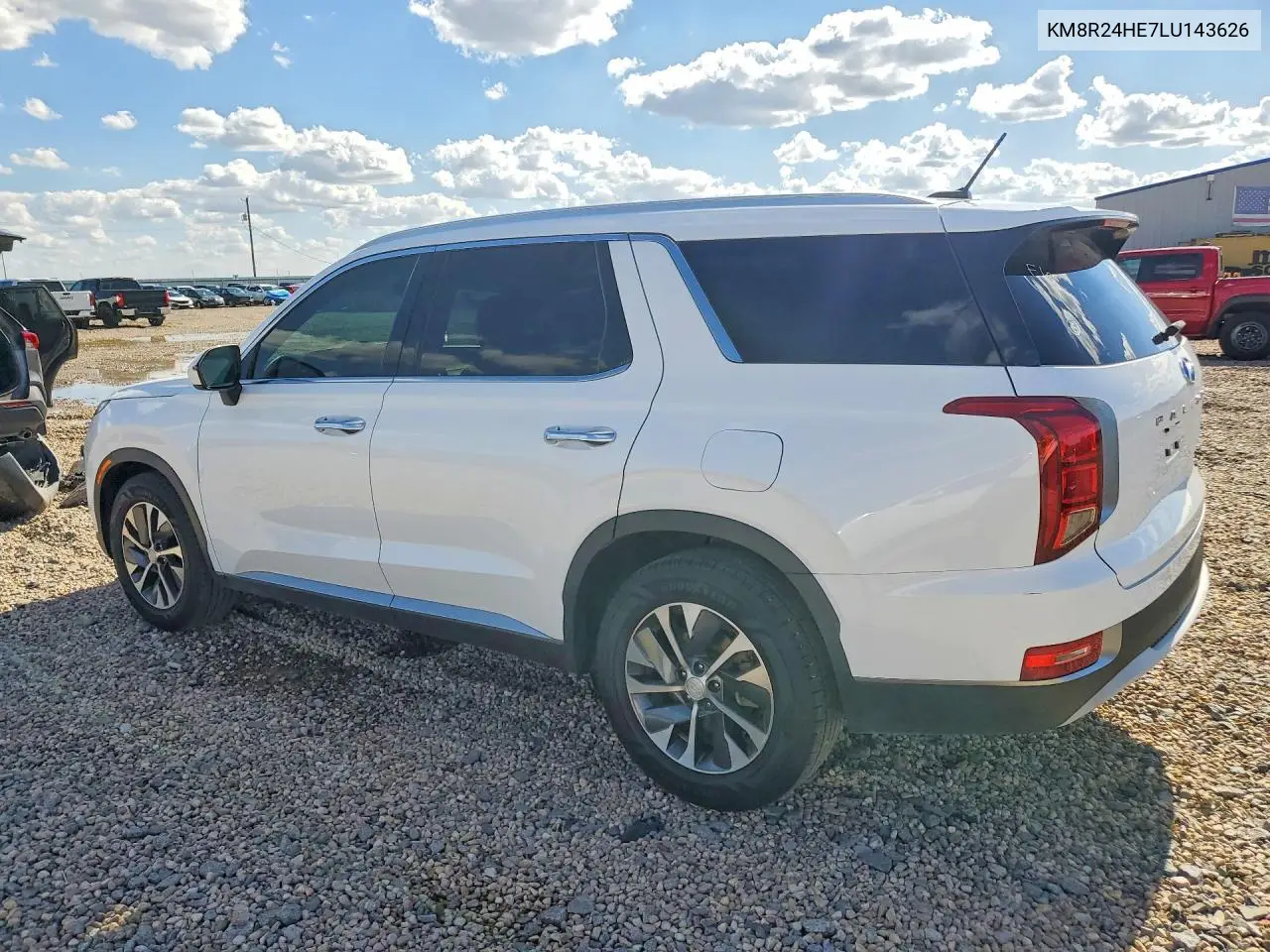 2020 Hyundai Palisade Sel VIN: KM8R24HE7LU143626 Lot: 60426316