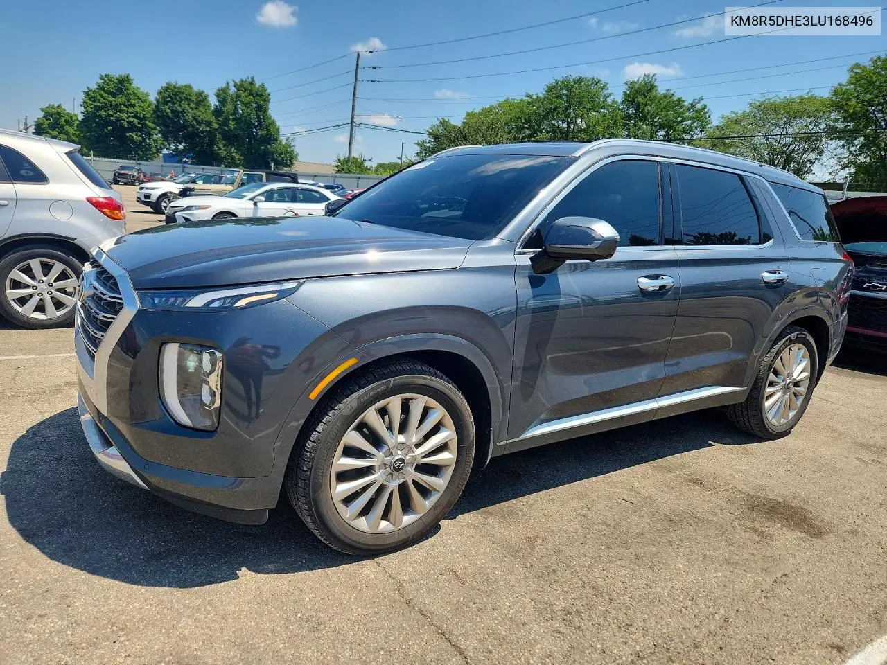2020 Hyundai Palisade Limited VIN: KM8R5DHE3LU168496 Lot: 60797466