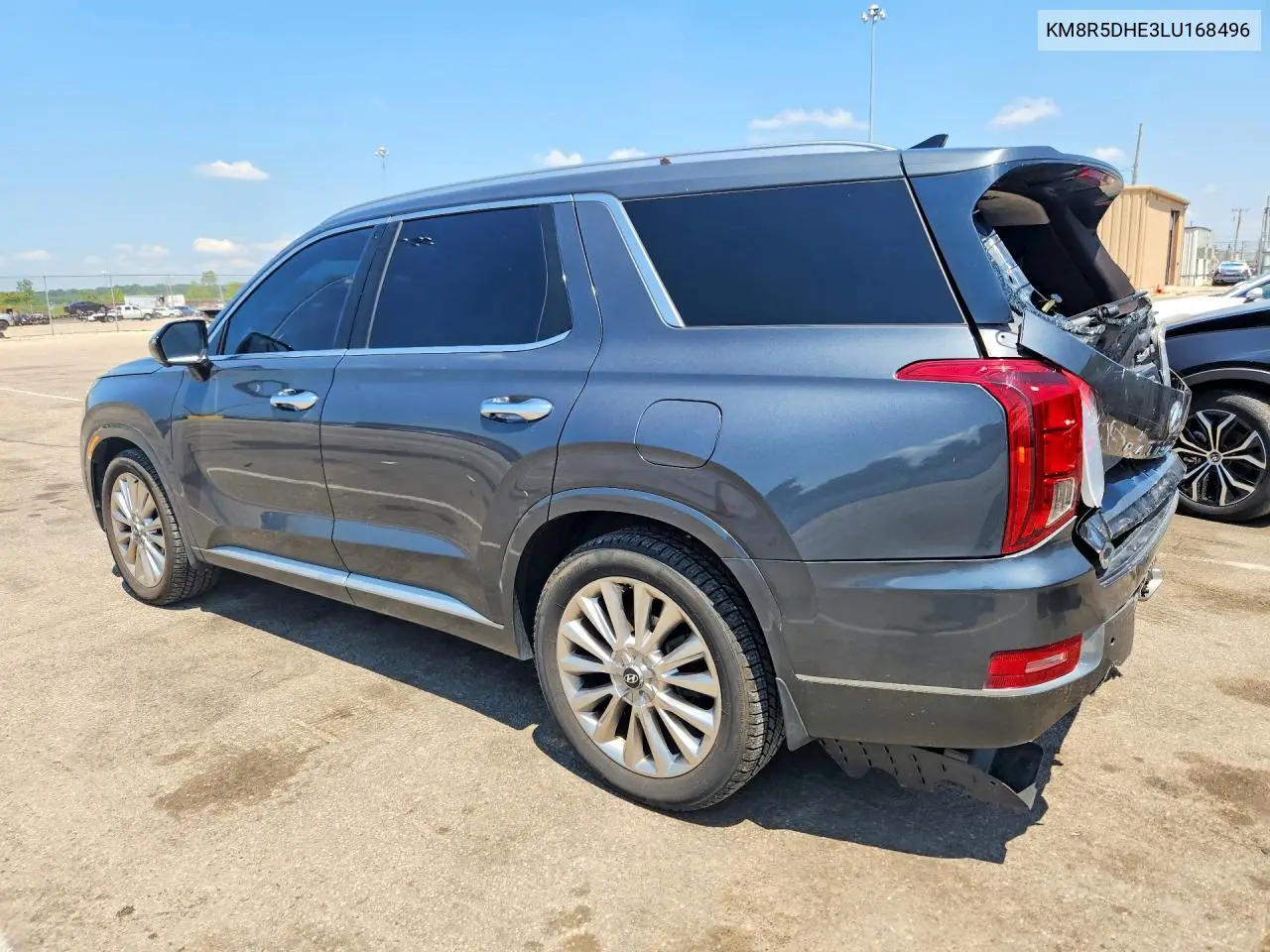 2020 Hyundai Palisade Limited VIN: KM8R5DHE3LU168496 Lot: 60797466