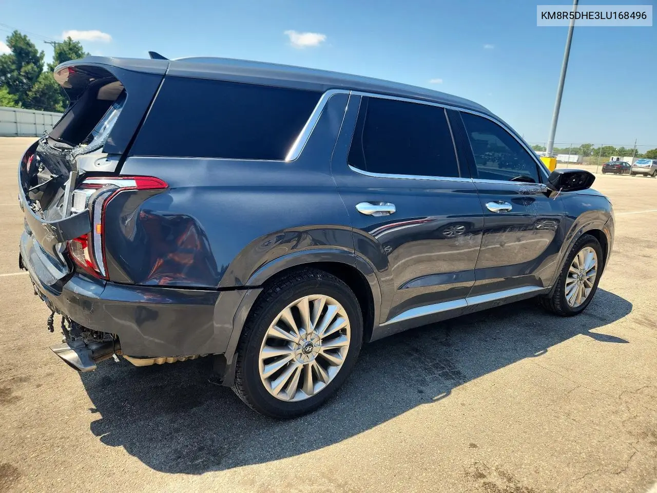 2020 Hyundai Palisade Limited VIN: KM8R5DHE3LU168496 Lot: 60797466