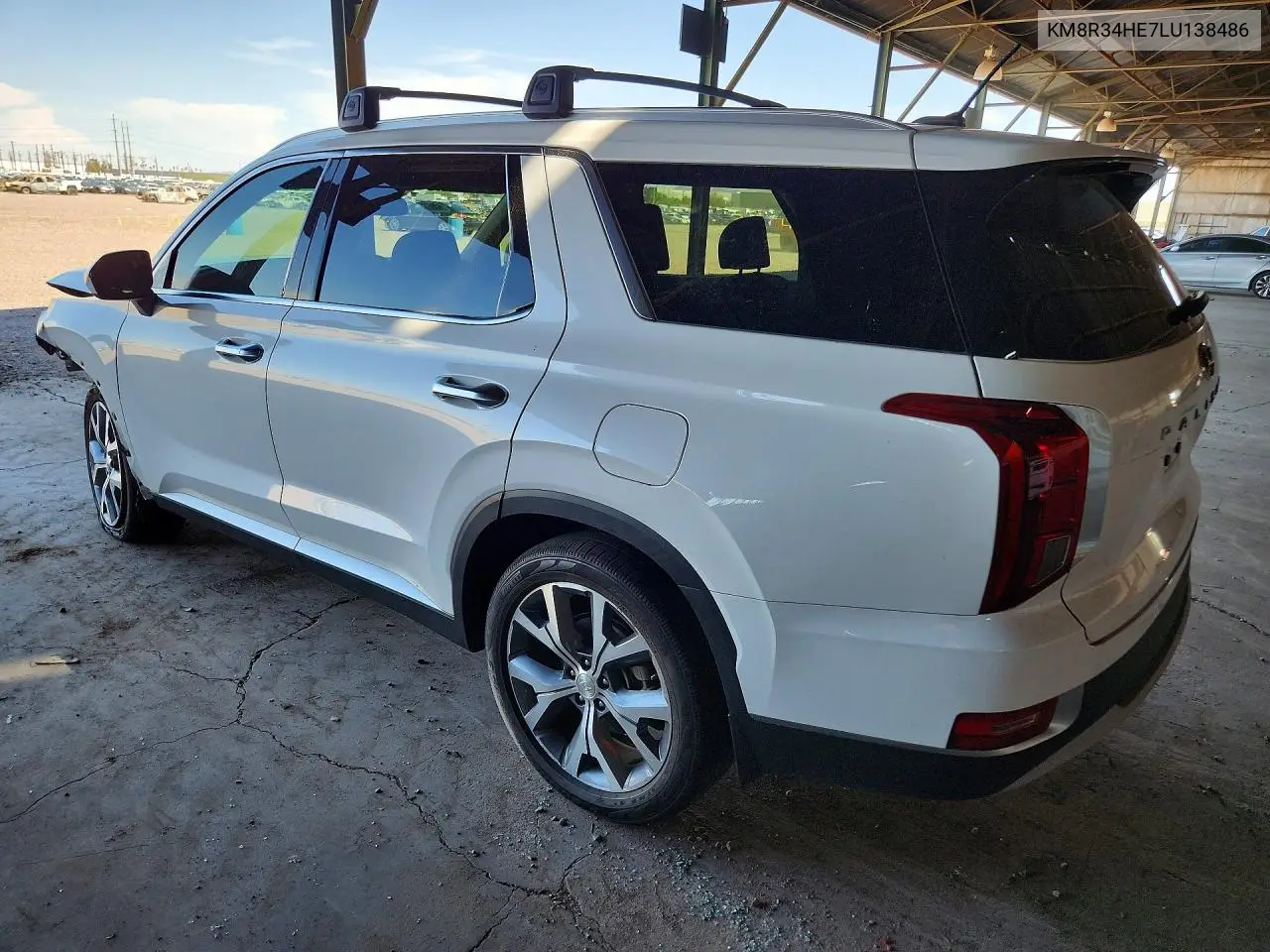 2020 Hyundai Palisade Sel VIN: KM8R34HE7LU138486 Lot: 60885386