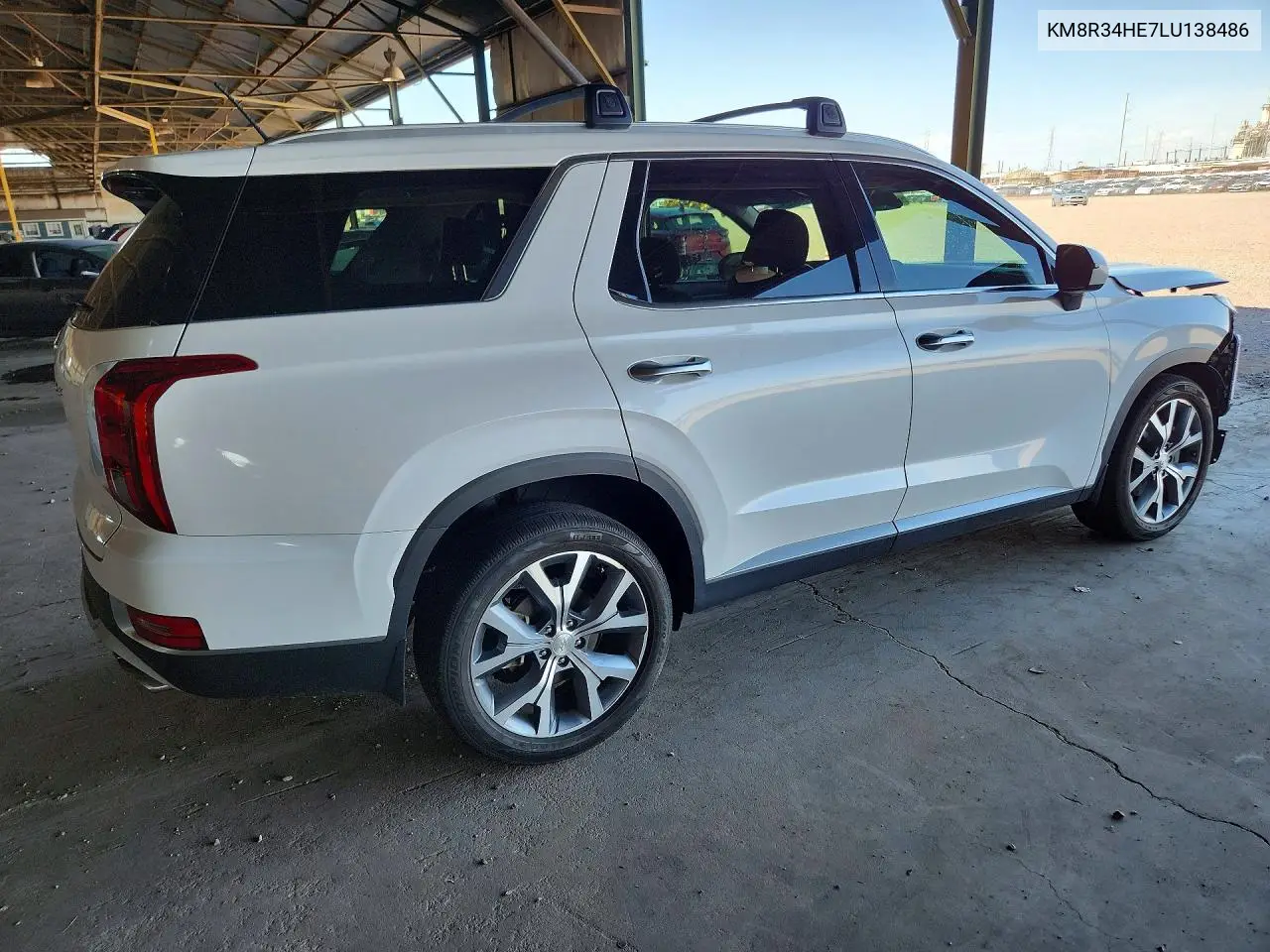2020 Hyundai Palisade Sel VIN: KM8R34HE7LU138486 Lot: 60885386