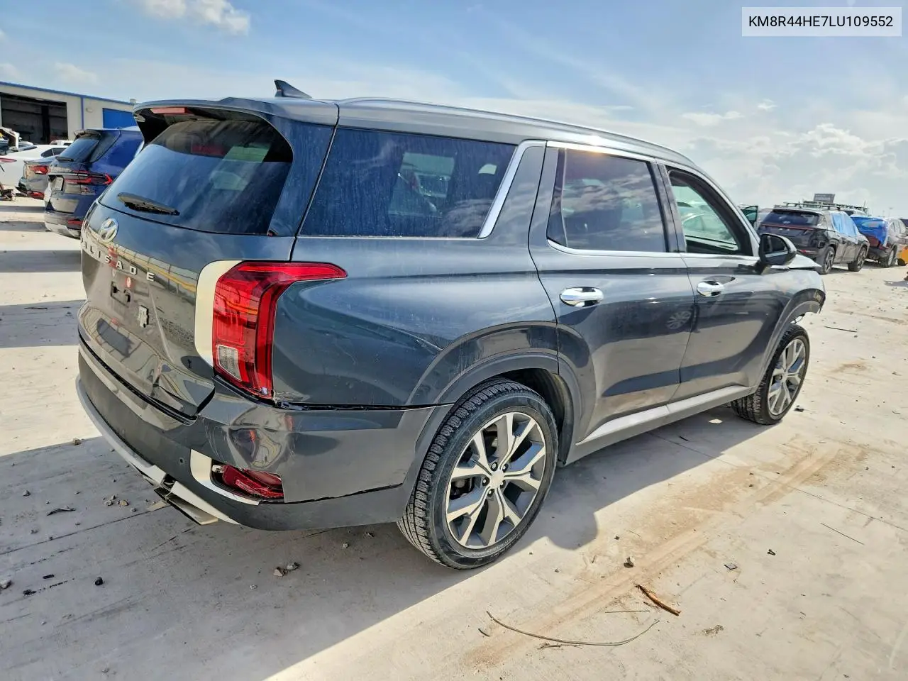 2020 Hyundai Palisade Sel VIN: KM8R44HE7LU109552 Lot: 61029886