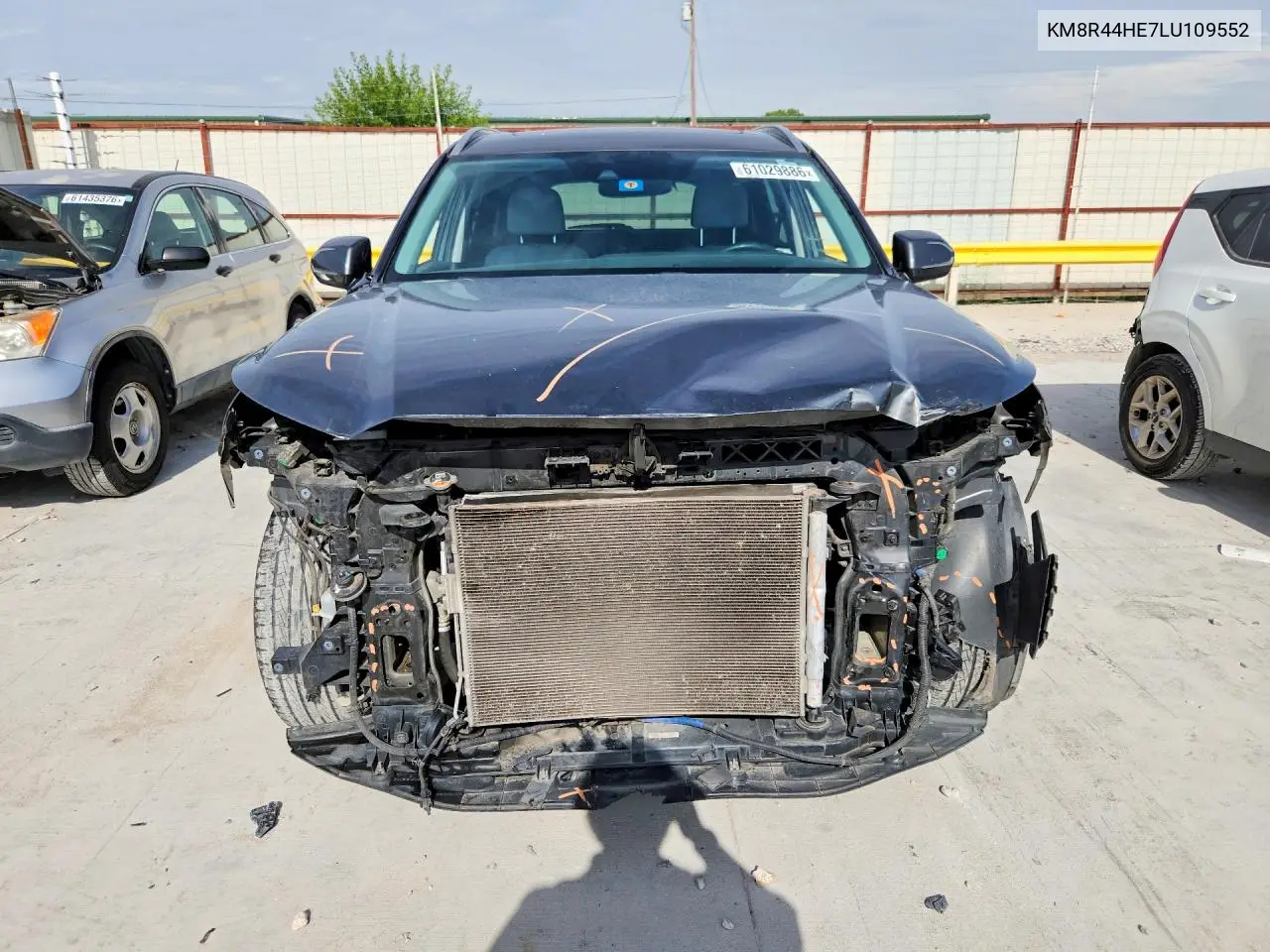 2020 Hyundai Palisade Sel VIN: KM8R44HE7LU109552 Lot: 61029886