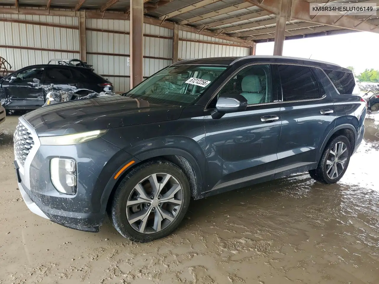 2020 Hyundai Palisade Sel VIN: KM8R34HE5LU106149 Lot: 61212256