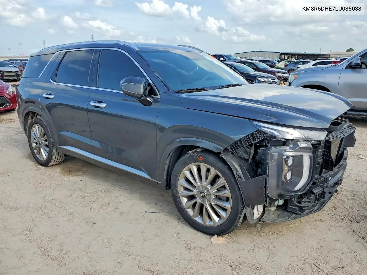 2020 Hyundai Palisade Limited VIN: KM8R5DHE7LU085038 Lot: 61382346
