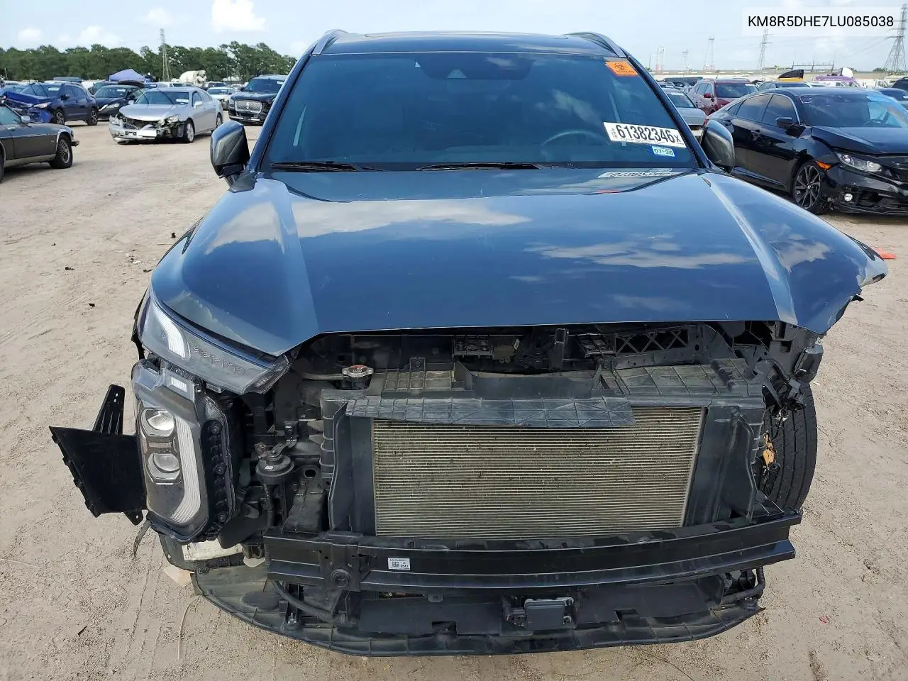 2020 Hyundai Palisade Limited VIN: KM8R5DHE7LU085038 Lot: 61382346