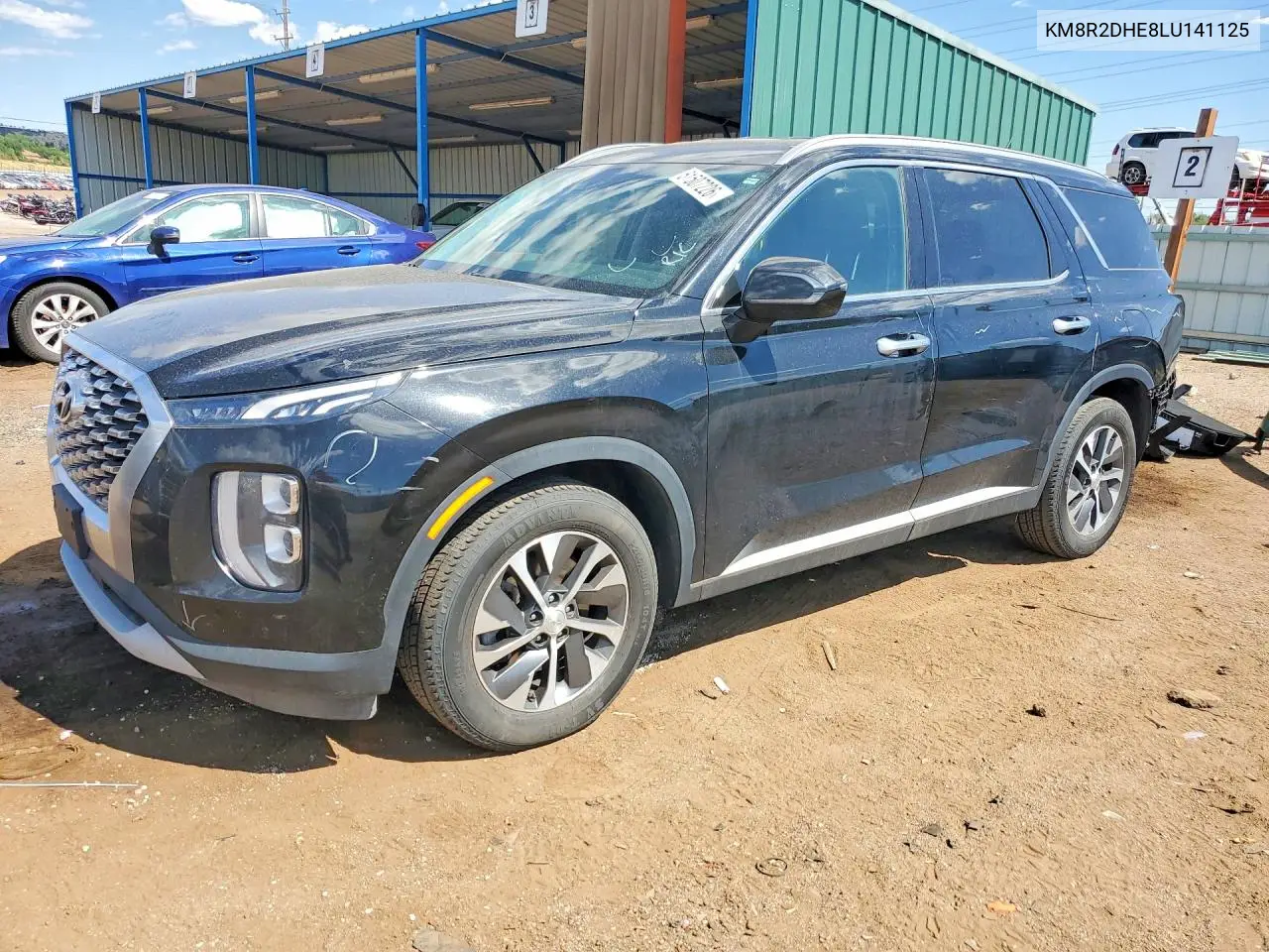 2020 Hyundai Palisade Sel VIN: KM8R2DHE8LU141125 Lot: 61507226