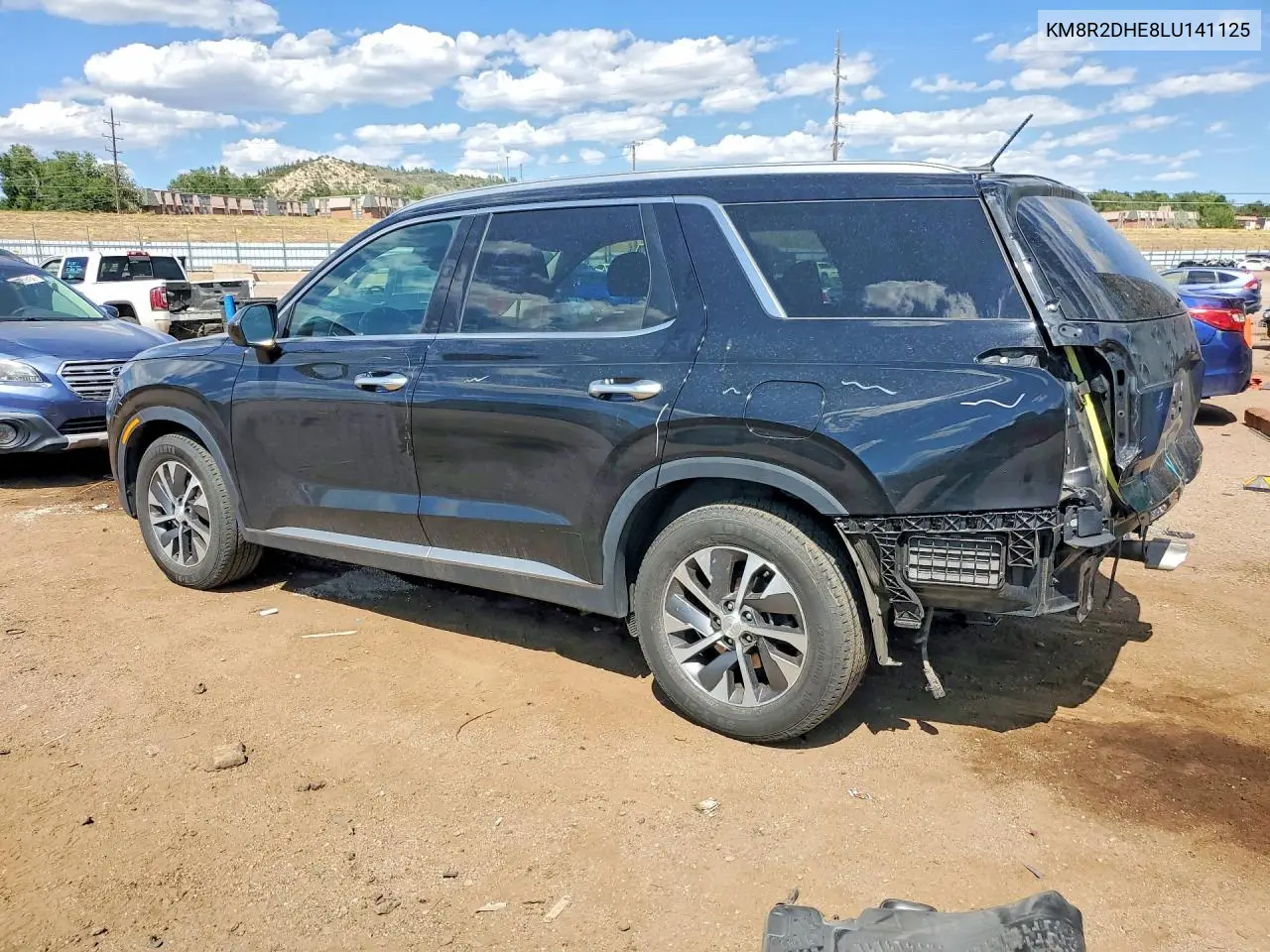 2020 Hyundai Palisade Sel VIN: KM8R2DHE8LU141125 Lot: 61507226