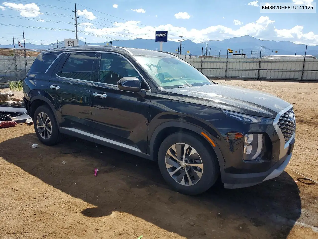 2020 Hyundai Palisade Sel VIN: KM8R2DHE8LU141125 Lot: 61507226
