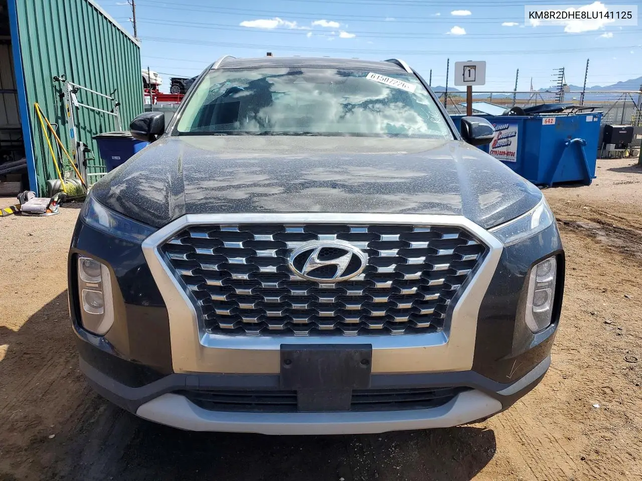2020 Hyundai Palisade Sel VIN: KM8R2DHE8LU141125 Lot: 61507226