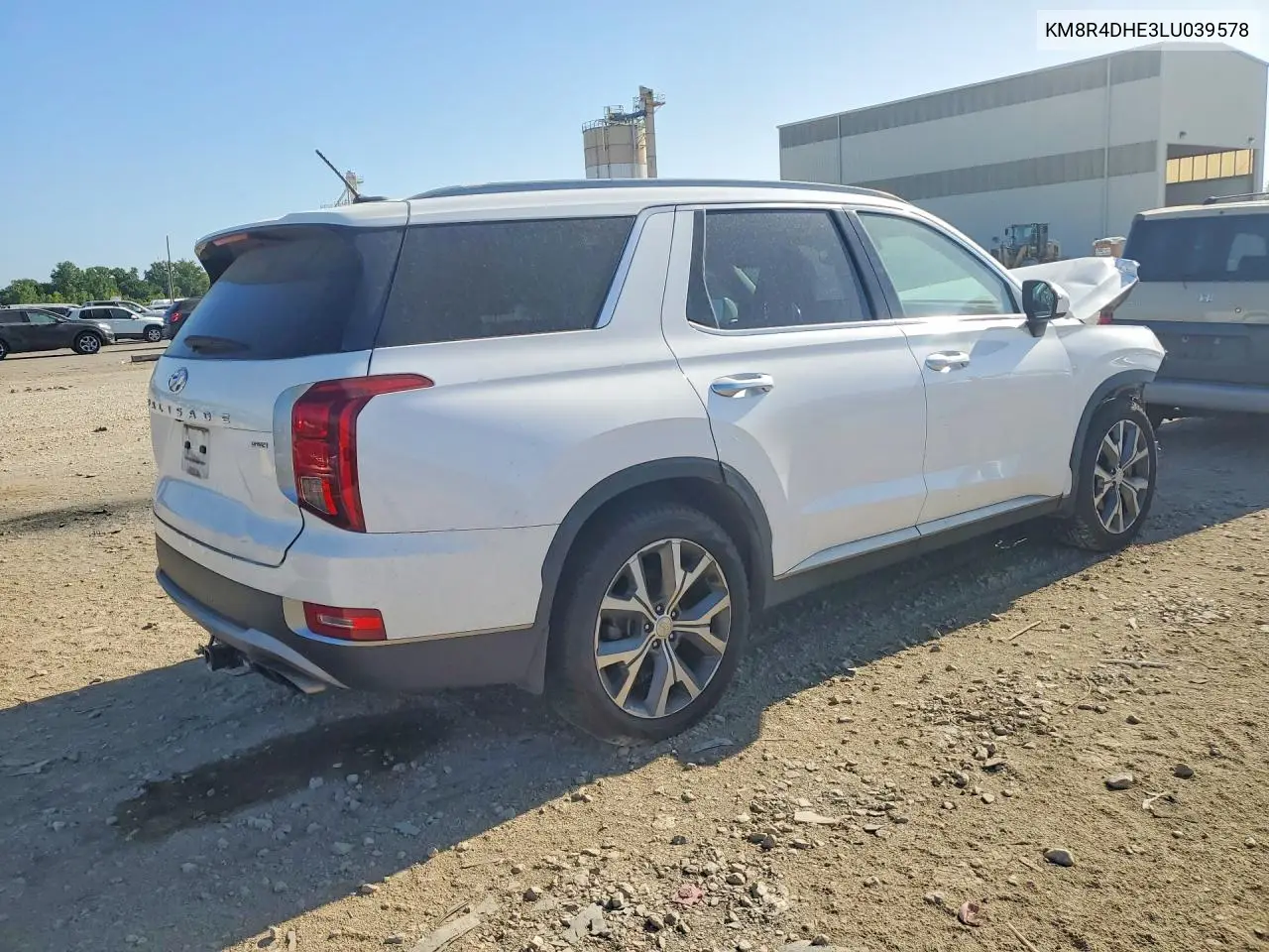 2020 Hyundai Palisade Sel VIN: KM8R4DHE3LU039578 Lot: 61683926