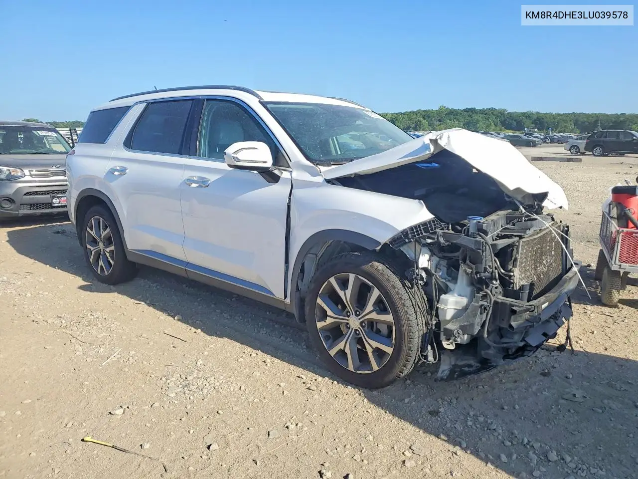 2020 Hyundai Palisade Sel VIN: KM8R4DHE3LU039578 Lot: 61683926