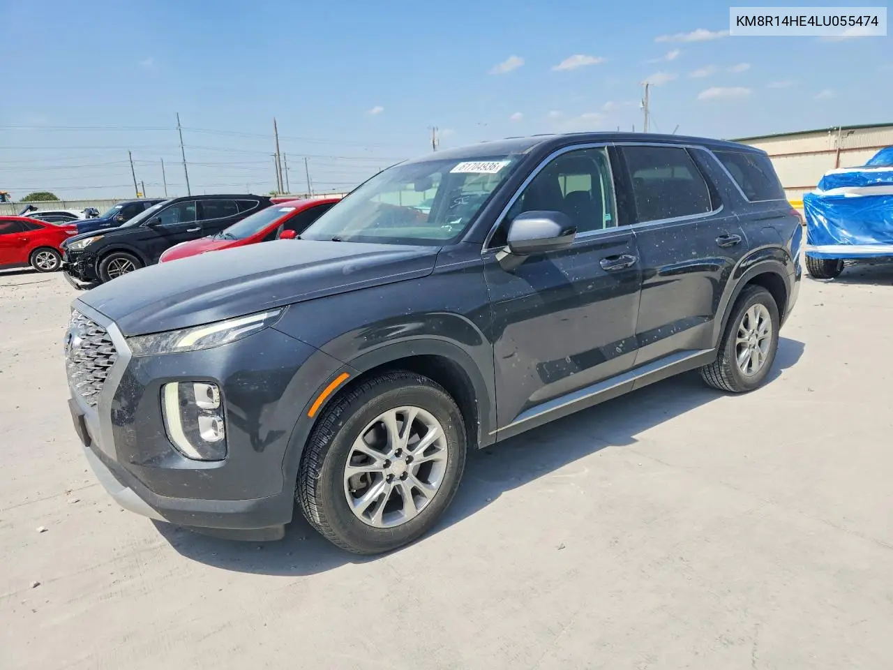 2020 Hyundai Palisade Se VIN: KM8R14HE4LU055474 Lot: 61704936